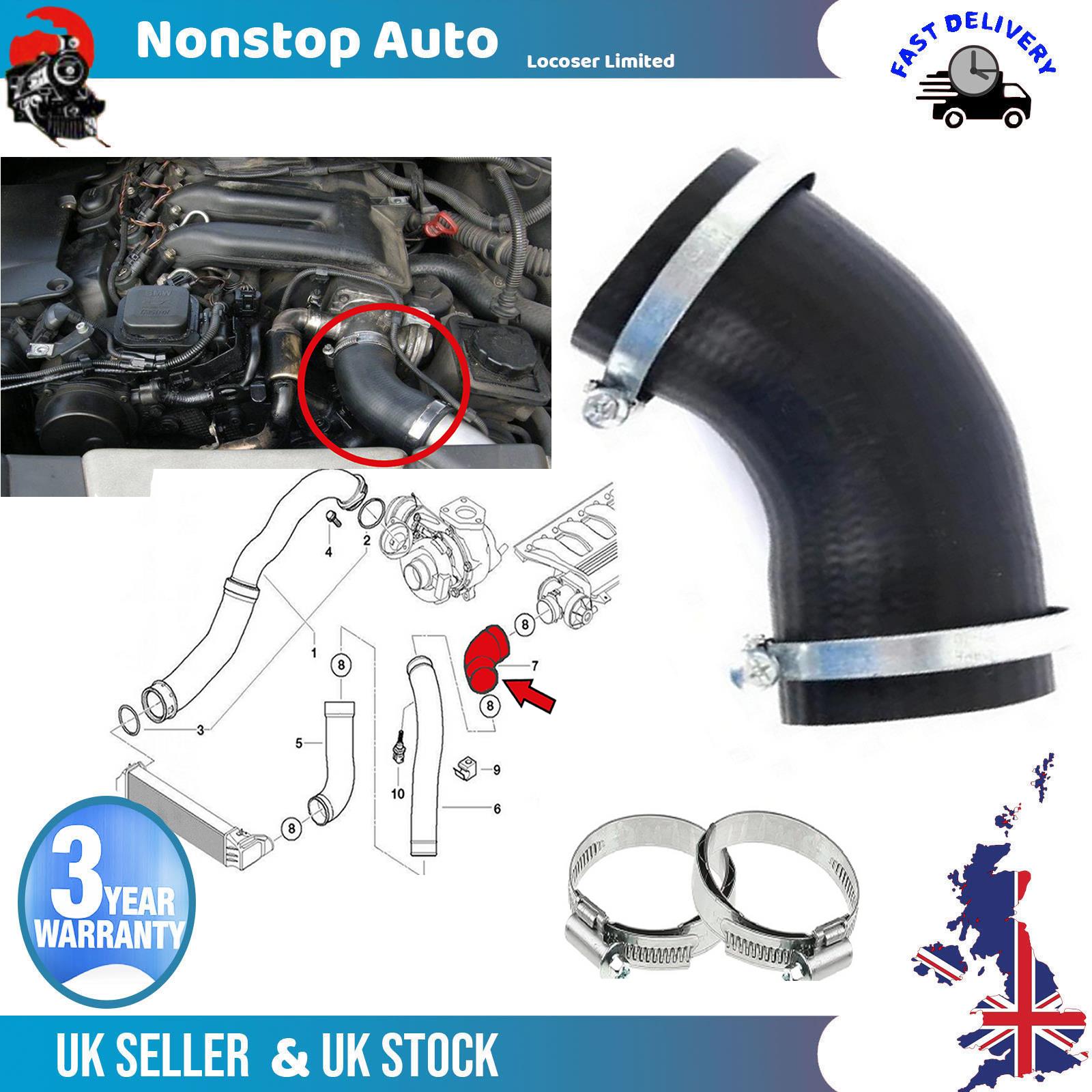TURBO INTERCOOLER  HOSE PIPE FOR BMW E46 320 D 11617799391