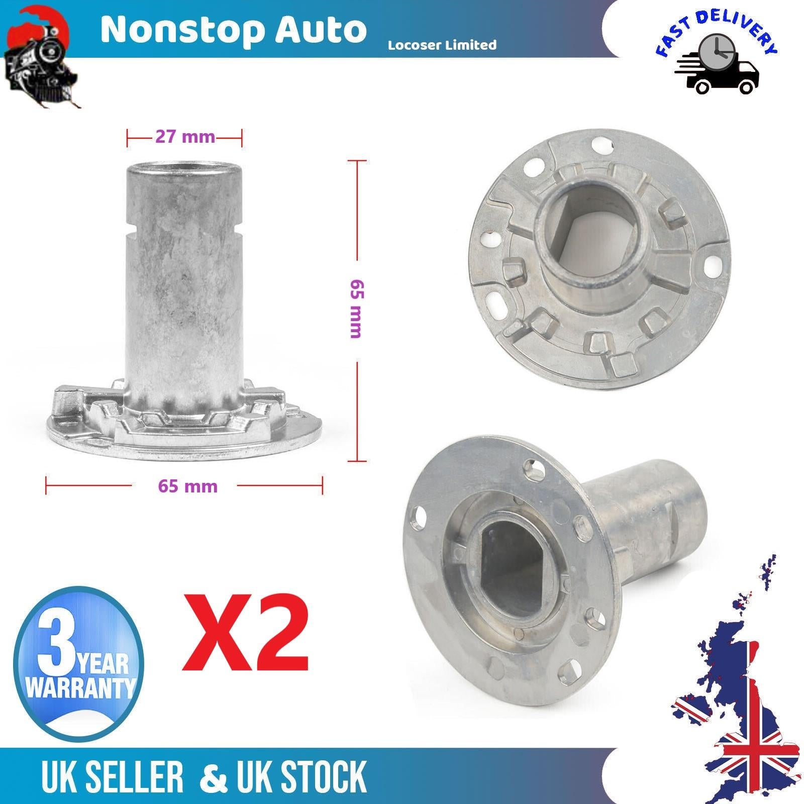 2X Wing Mirror Bracket Gear Bearing Inner Bush L/R For VW Transporter T5 Amarok