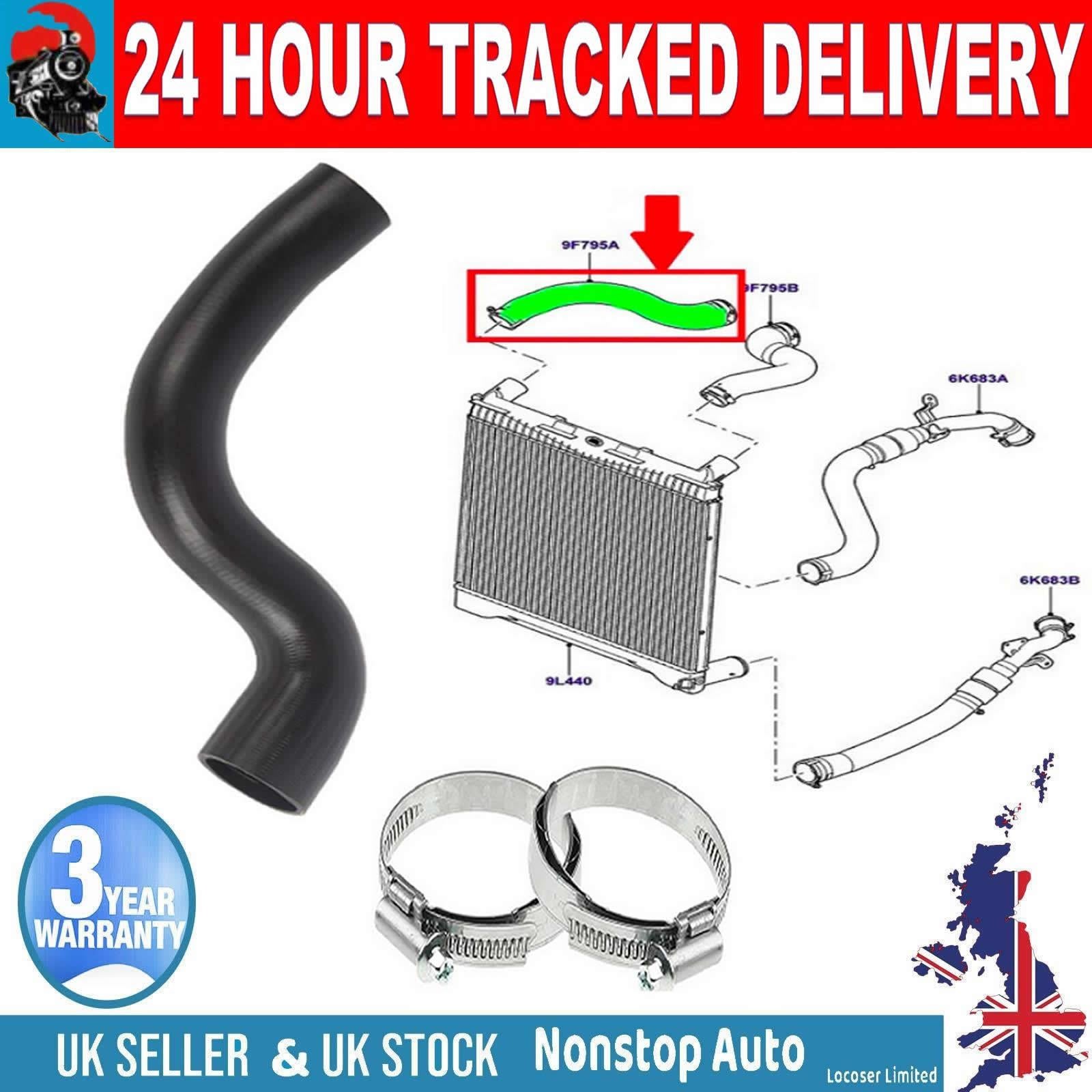 TURBO INTERCOOLER HOSE PIPE FOR LAND ROVER RANGE ROVER 3.6 TDI V8  PNH500510-7H429F795CB