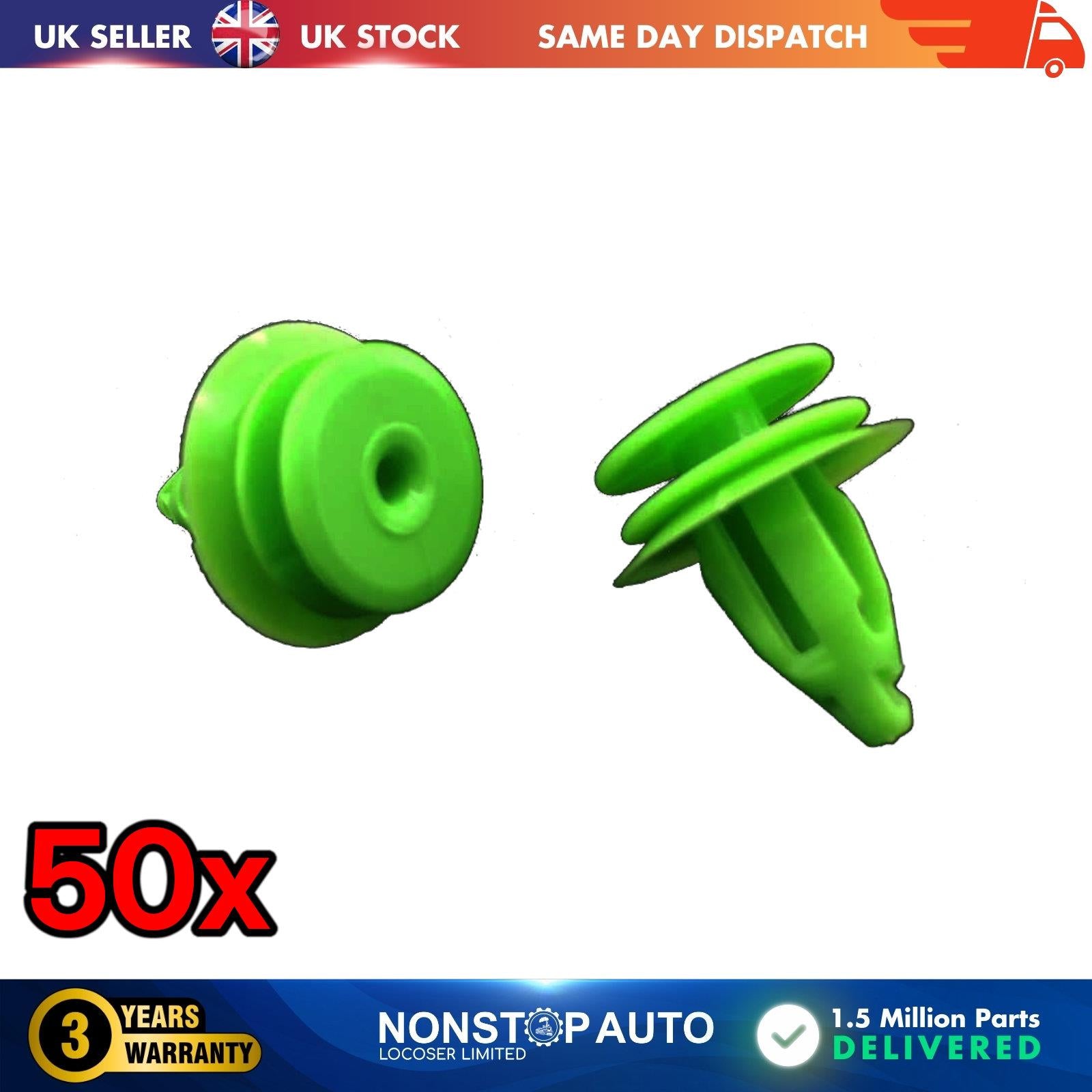 50X DOOR PANEL RETAINING TRIM Clips MERCEDES Sprinter Vito Viano W639 W906 A0009912771