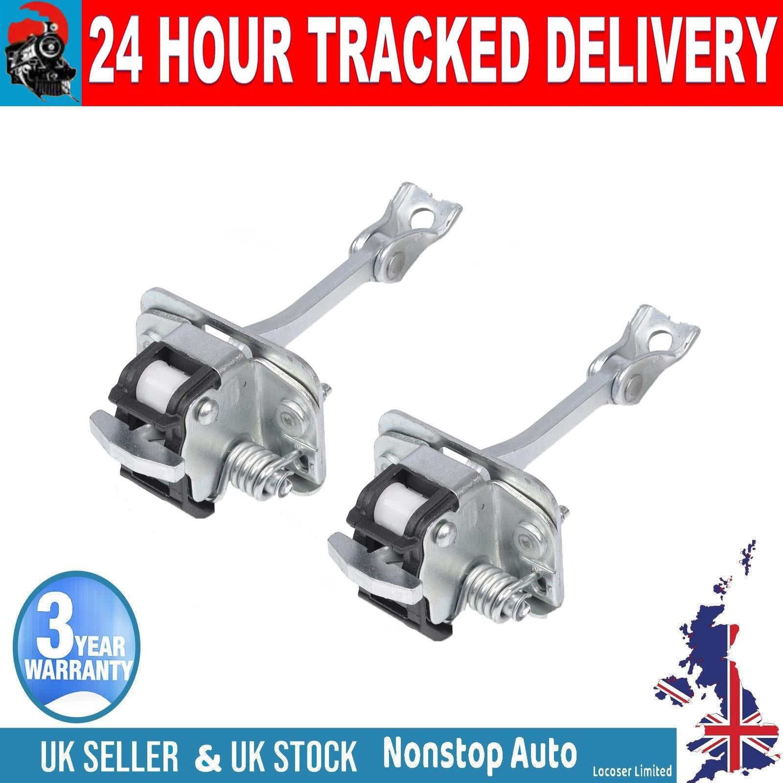 2 X Front Door Hinge Stop Check Strap Limitery Right and Left Side Fits CITROEN Berlingo III Partner Tepee 9181P2