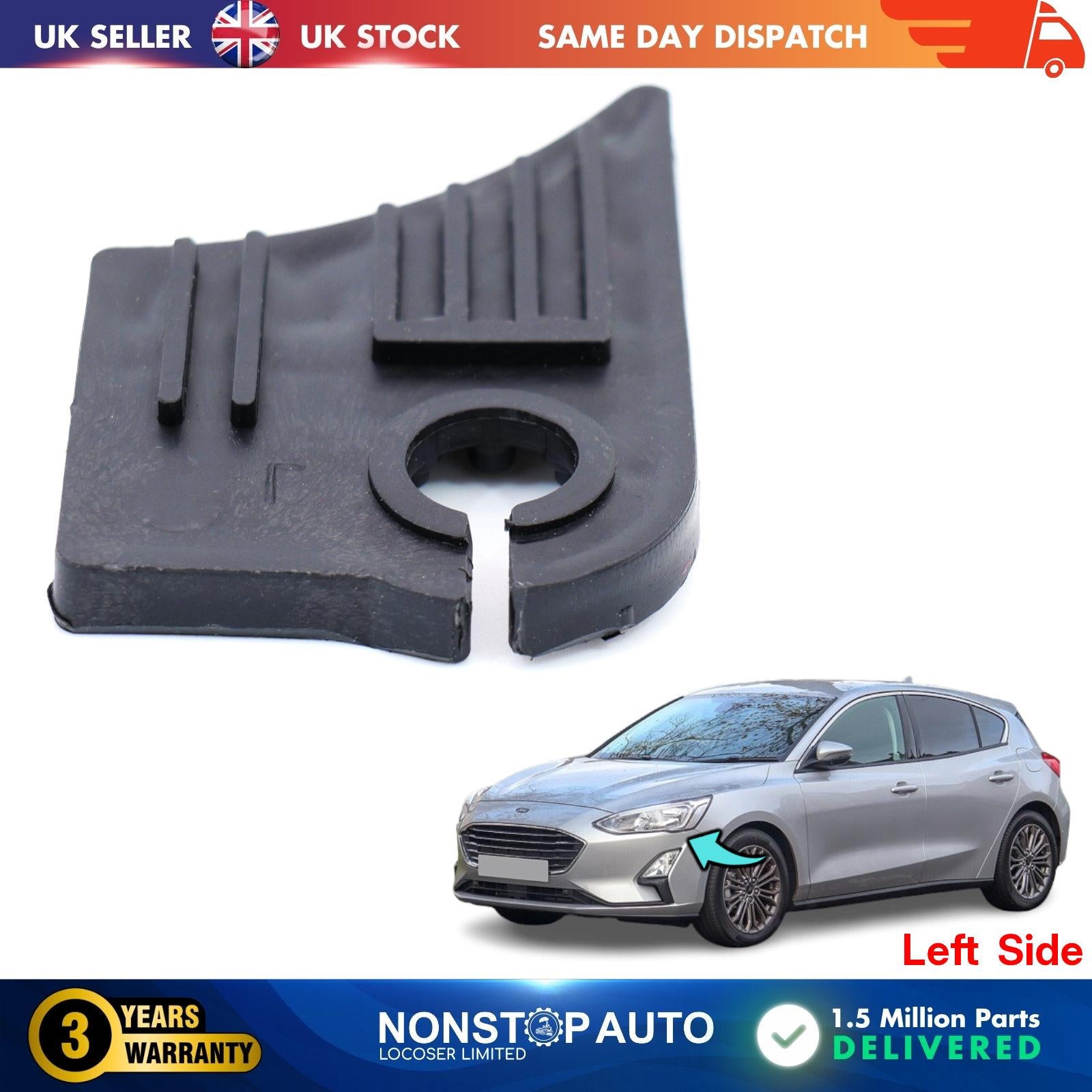 Headlight Repair Kit Bracket Mount Clips Left Side For Ford Focus Mk4