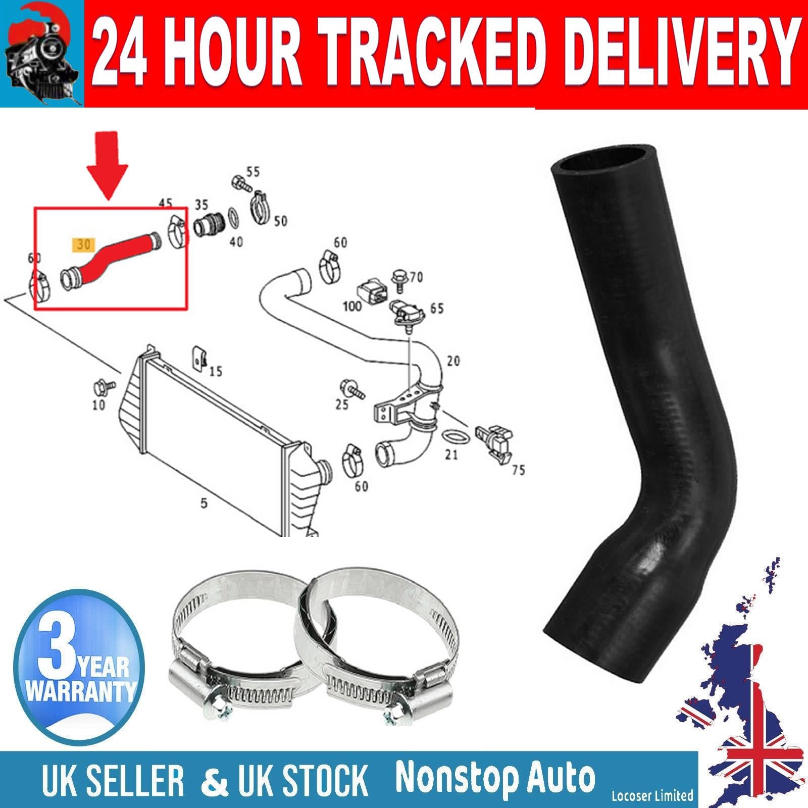 TURBO INTERCOOLER HOSE PIPE FOR MERCEDES SPRINTER 2-t 3-t 4-t -5t  9015284382