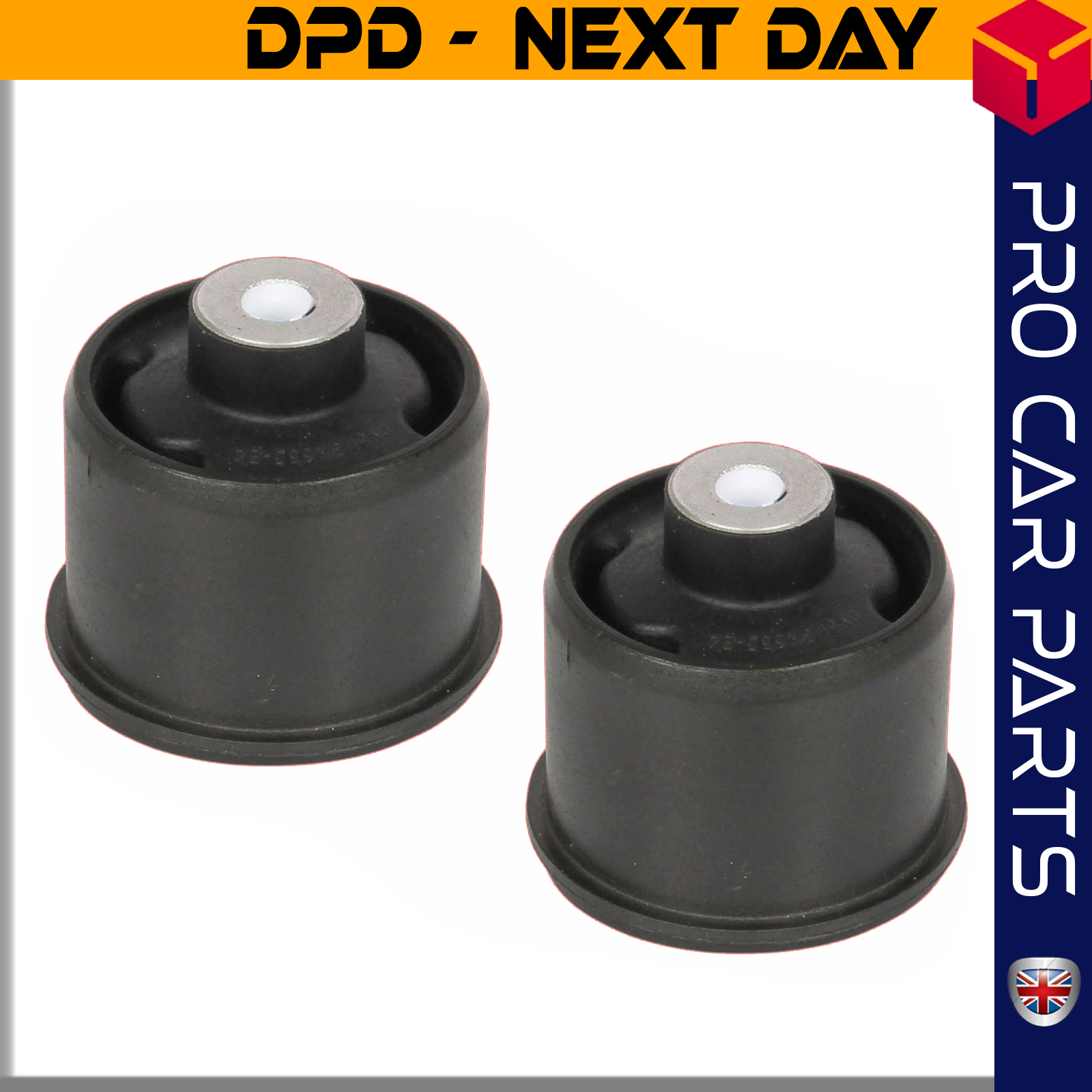 2x SUSPENSION AXLE MOUNTING BUSH FITS FORD Fiesta V VI 8V515K653BA