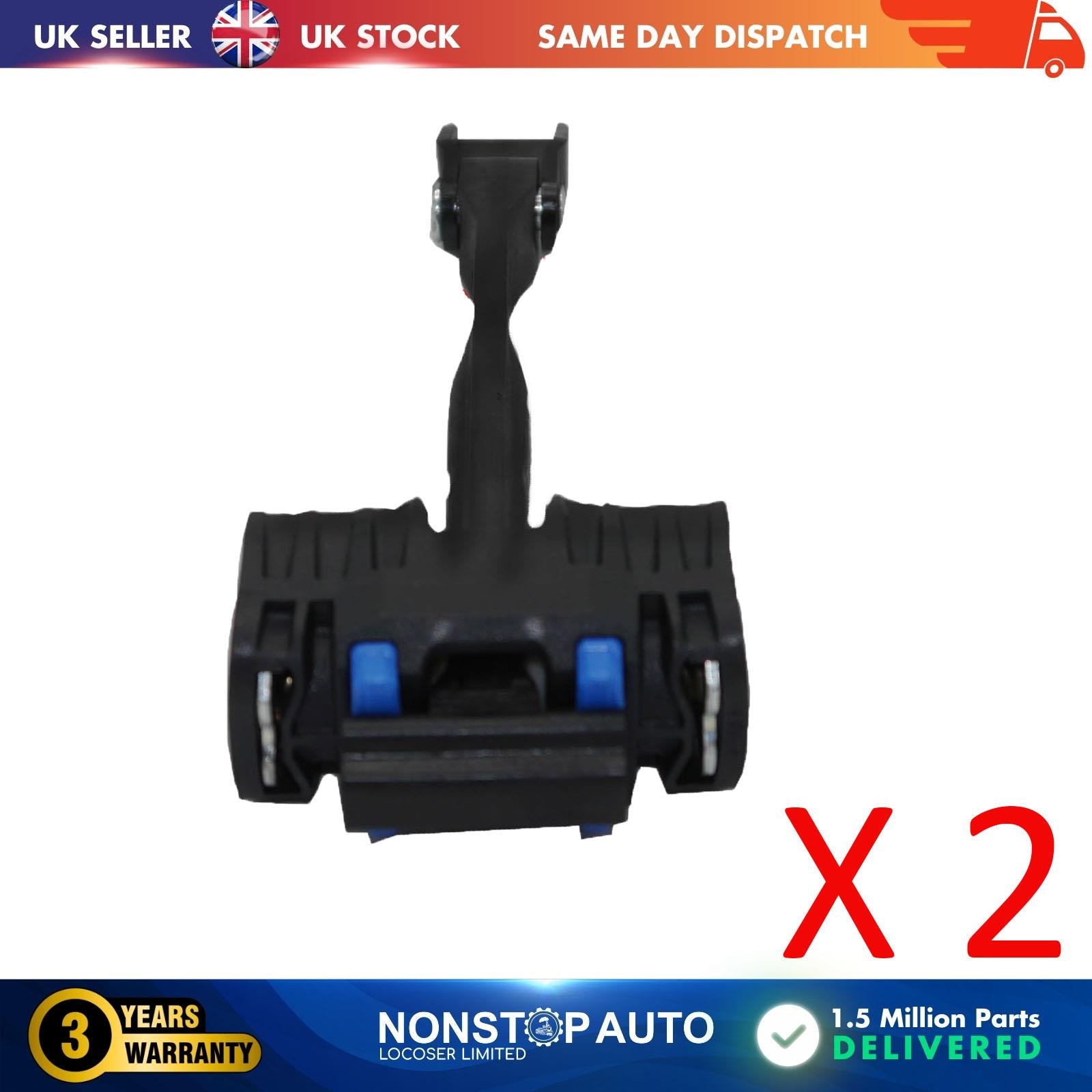 2 X Rear Door Hinge Stop Check Strap Limitery Right and Left Side Fits AUDI Q2  81A839249