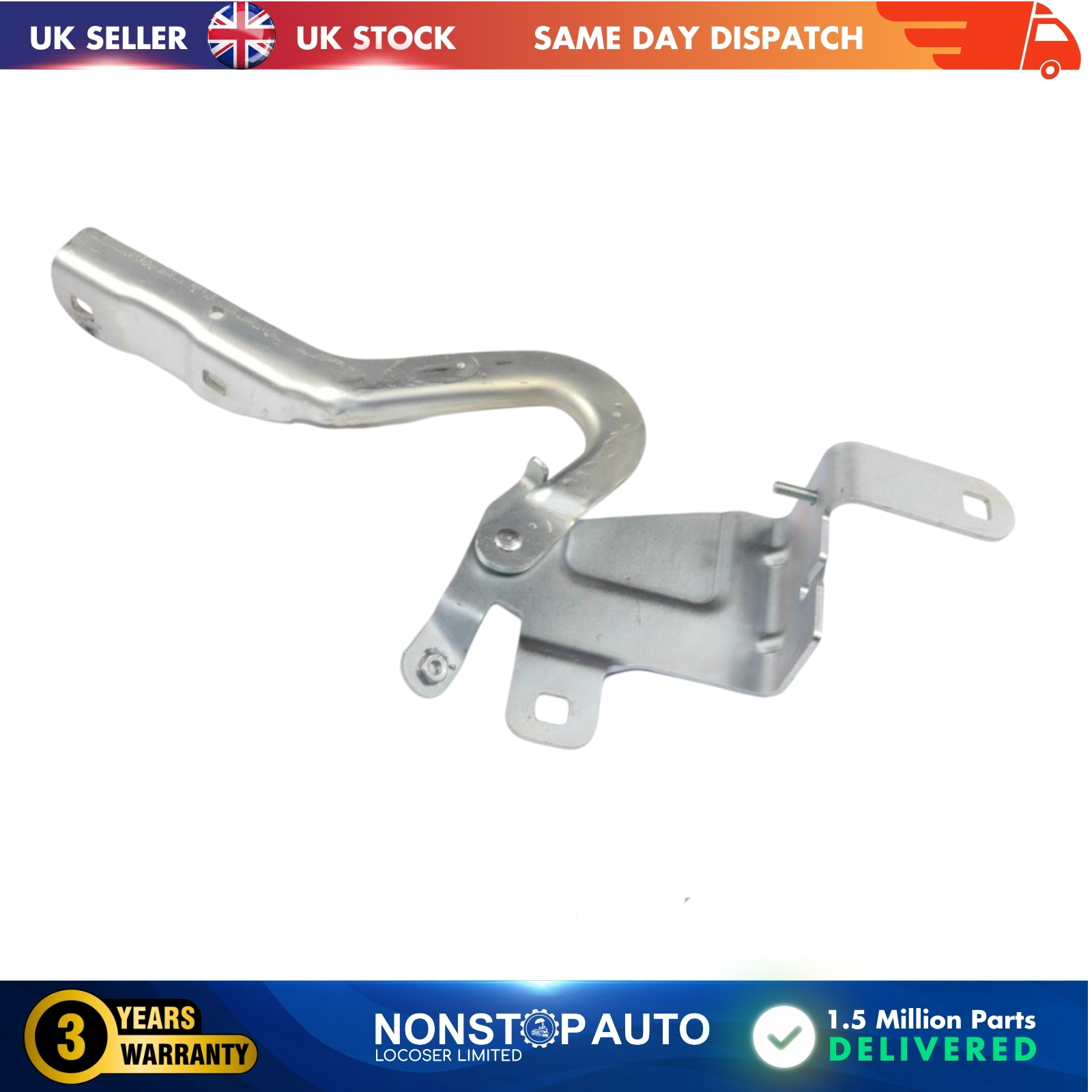 BONNET HINGE RIGHT SIDE  FOR RENAULT CLIO IV 2012 on 654008394R