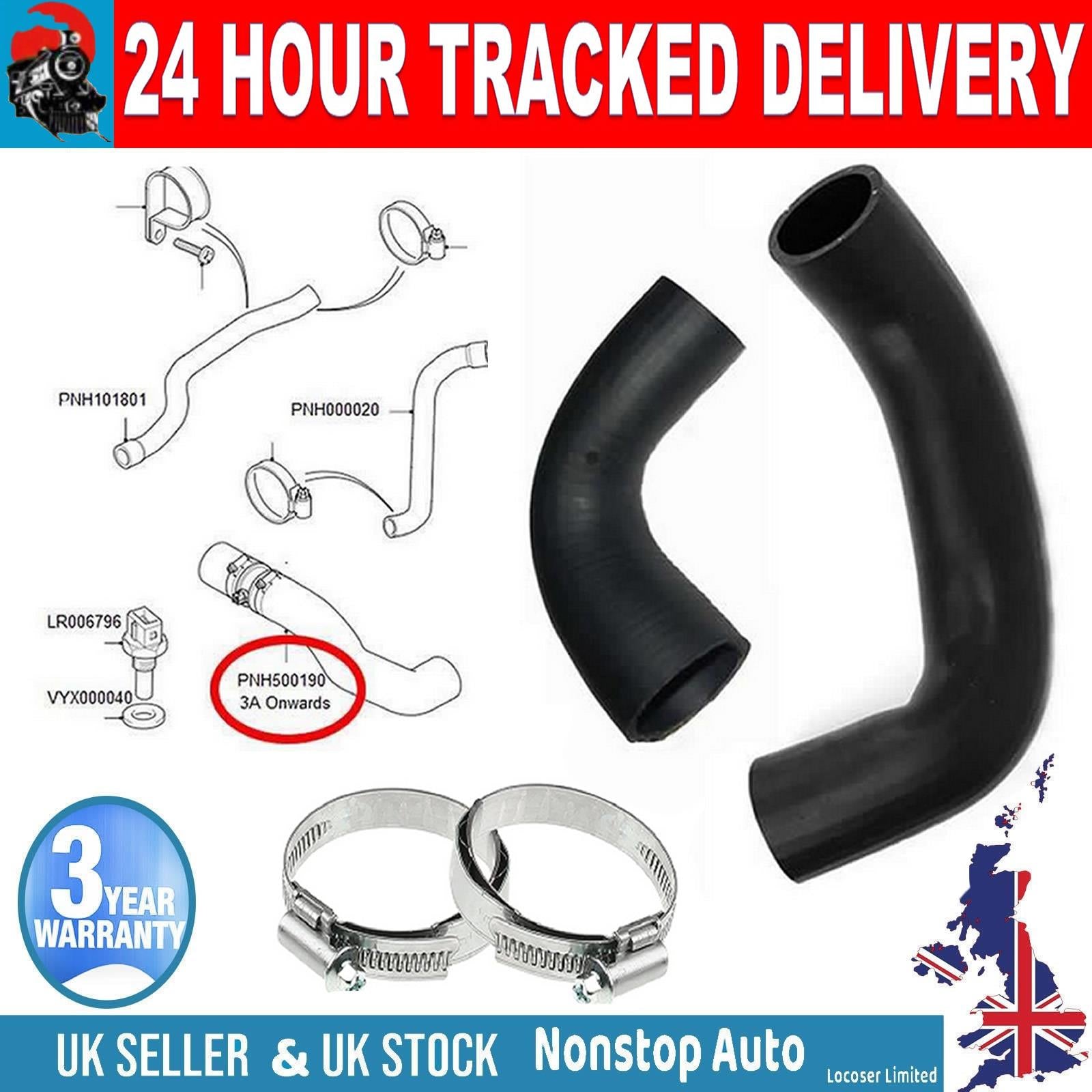 TURBO INTERCOOLER HOSE PIPE SET FOR LAND ROVER Freelander TD4  PNH101811