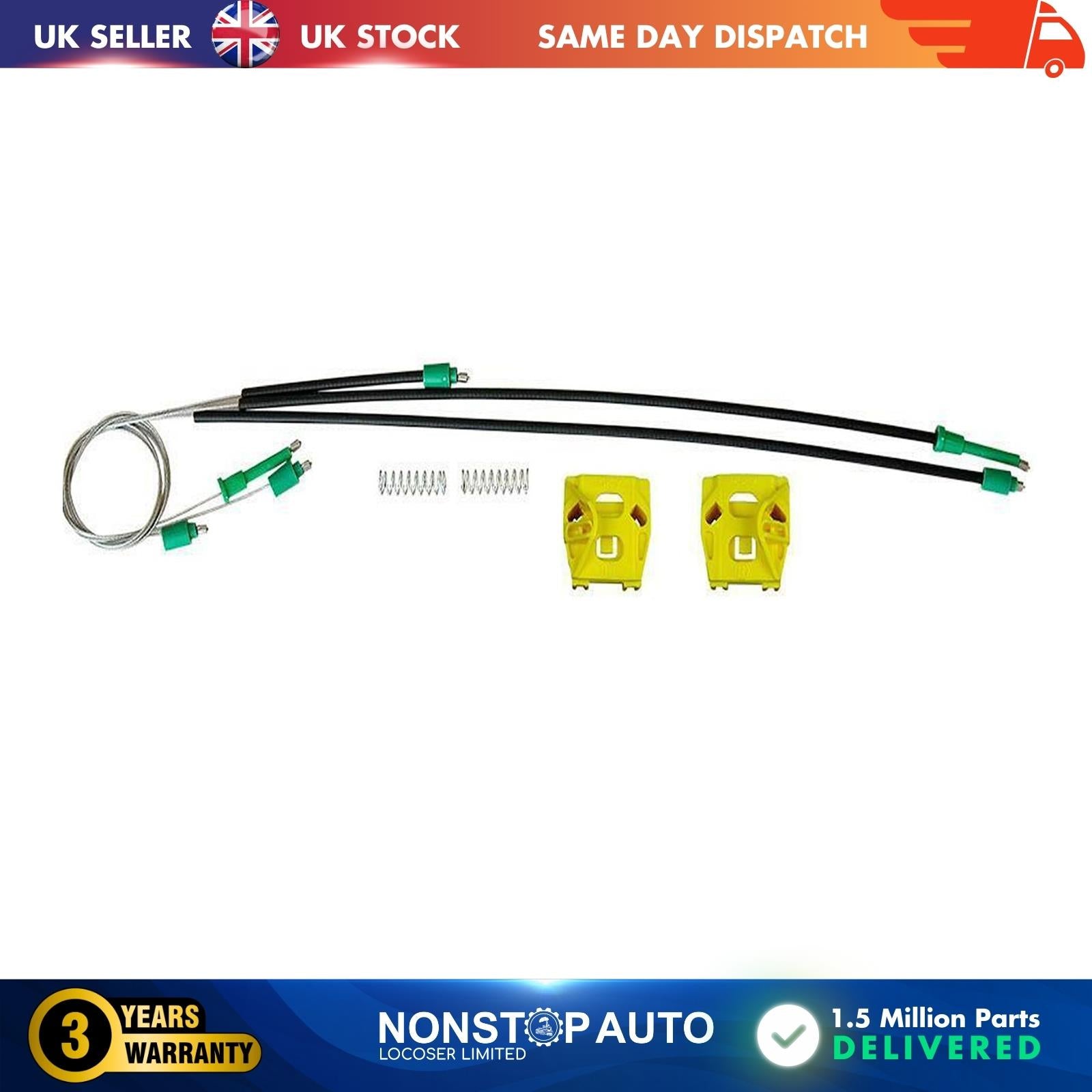 Seat Ibiza window regulator repair kit / 2-3 doors / ( 2009 -2013)