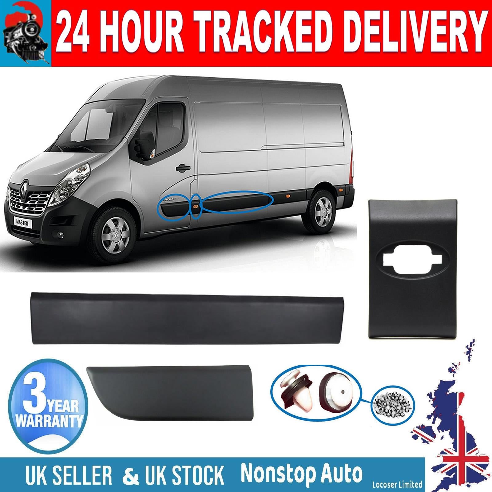 DOOR MOULDING PANEL STRIP FRONT MIDDLE LEFT SIDE FOR  NISSAN NV400  768560130R