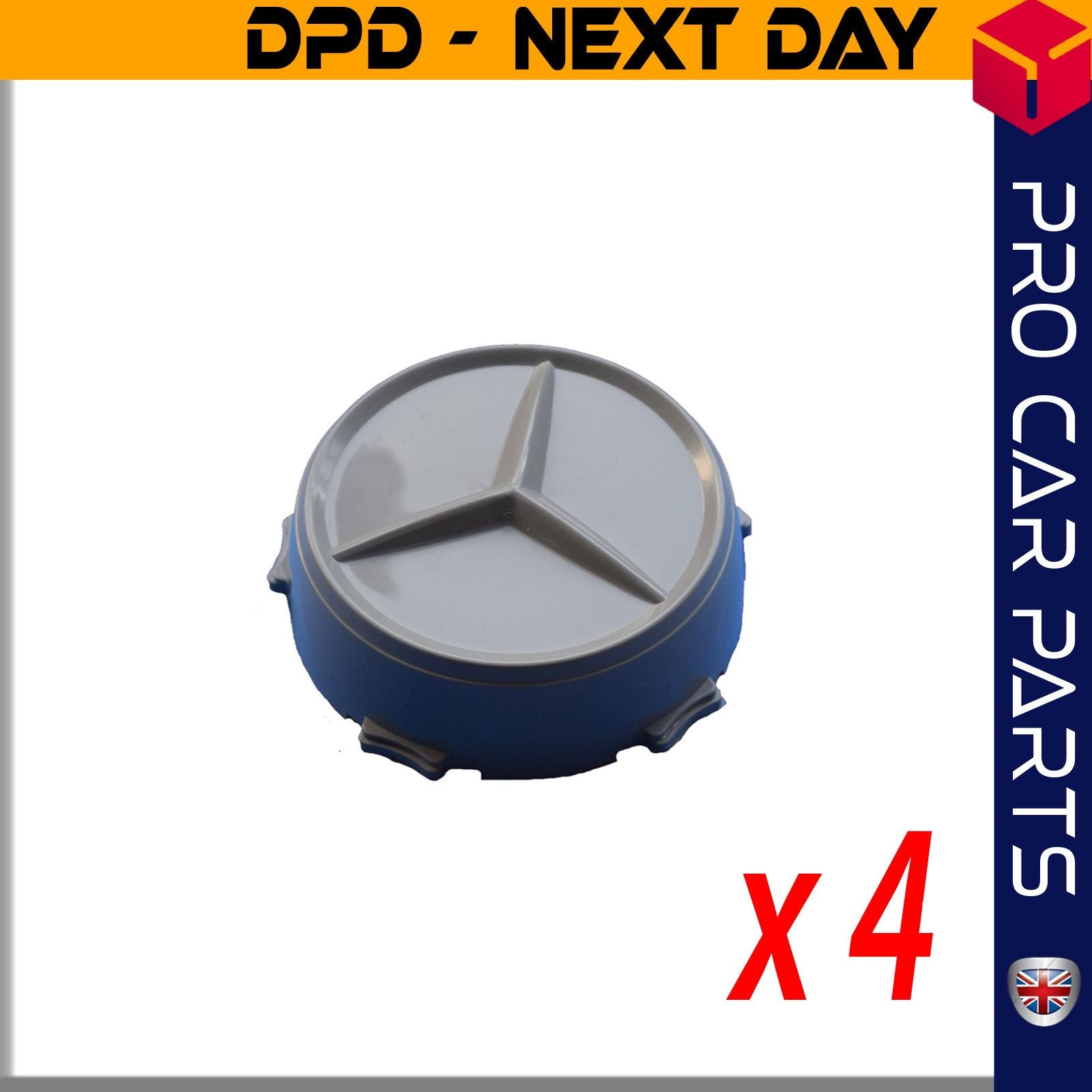 Mercedes Sprinter alloy wheel centre hub cap cover flap X4