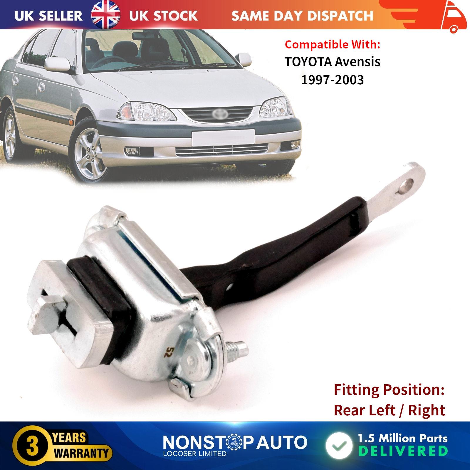 Rear Door Hinge Check Strap Stopper Left Right For TOYOTA Avensis 1997 - 2003  6863020140