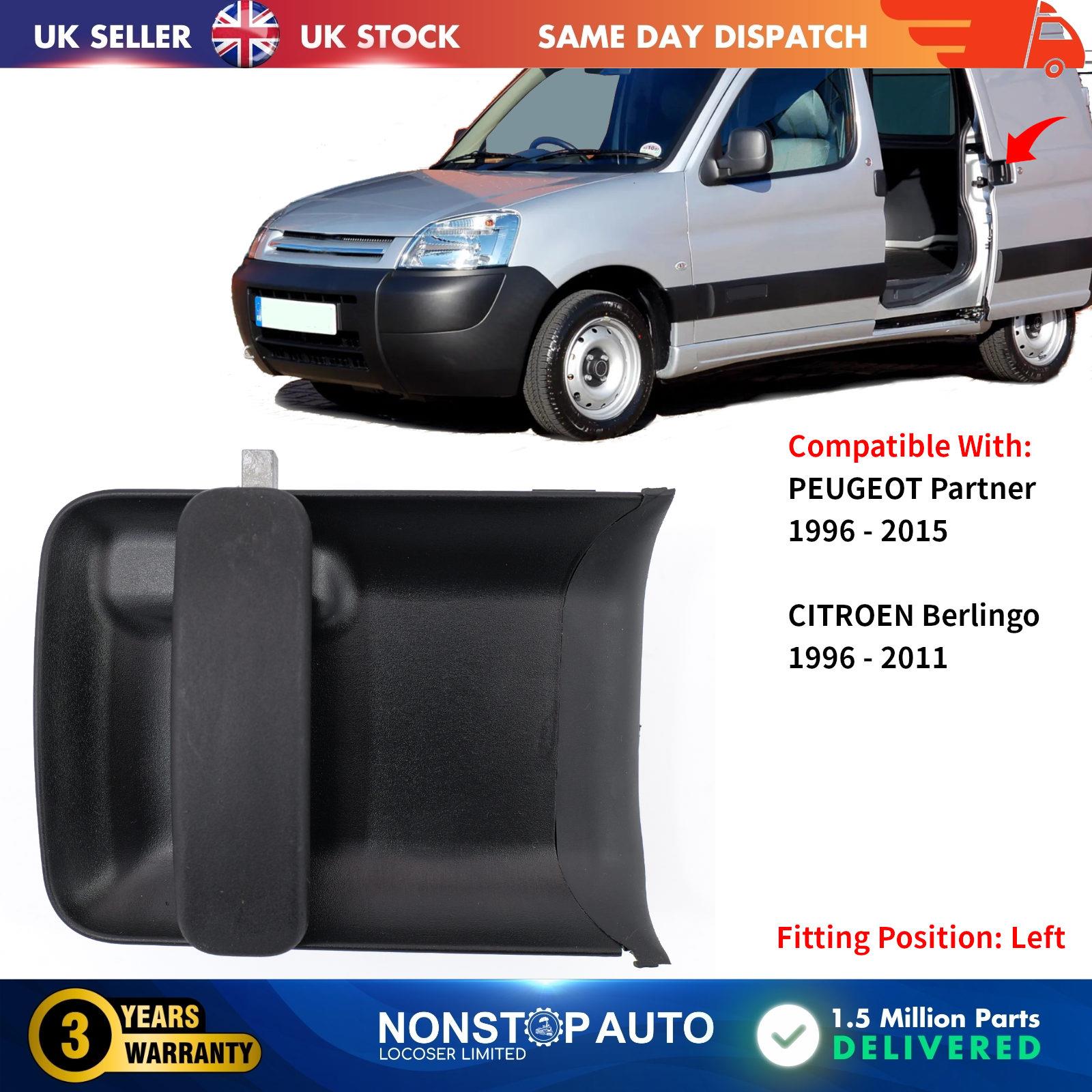 SLIDING DOOR HANDLE LEFT SIDE FOR PEUGEOT Partner CITROEN Berlingo 9101.Q7