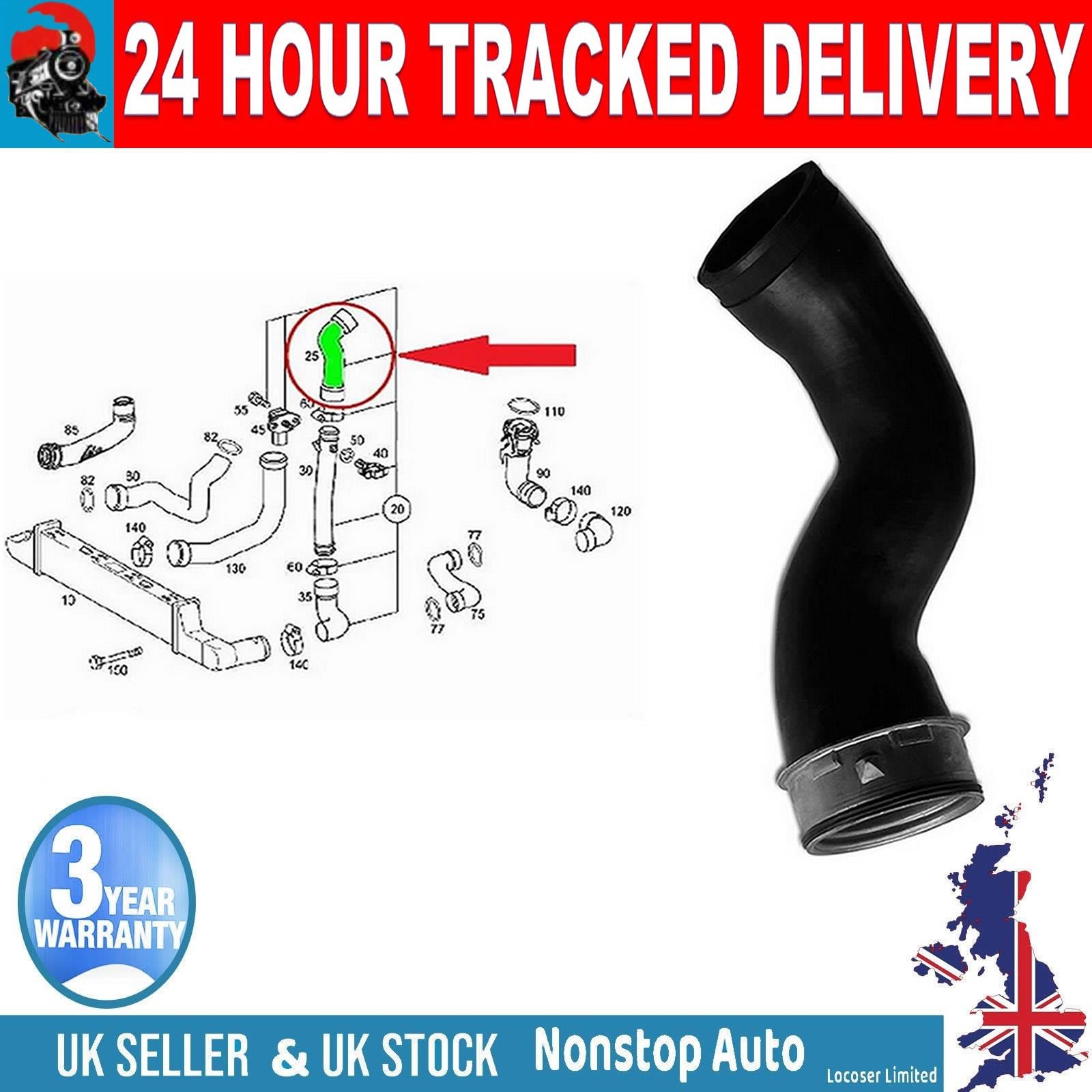 TURBO INTERCOOLER HOSE PIPE FOR MERCEDES  E-CLASS W210 E200 CDI-E220 CDI-E270 CDI 2105285482