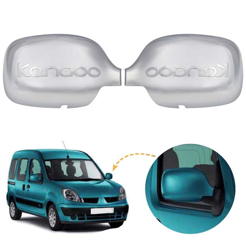 FOR Renault Kangoo 04-07 wing mirror cover cap chrome / Left&Right