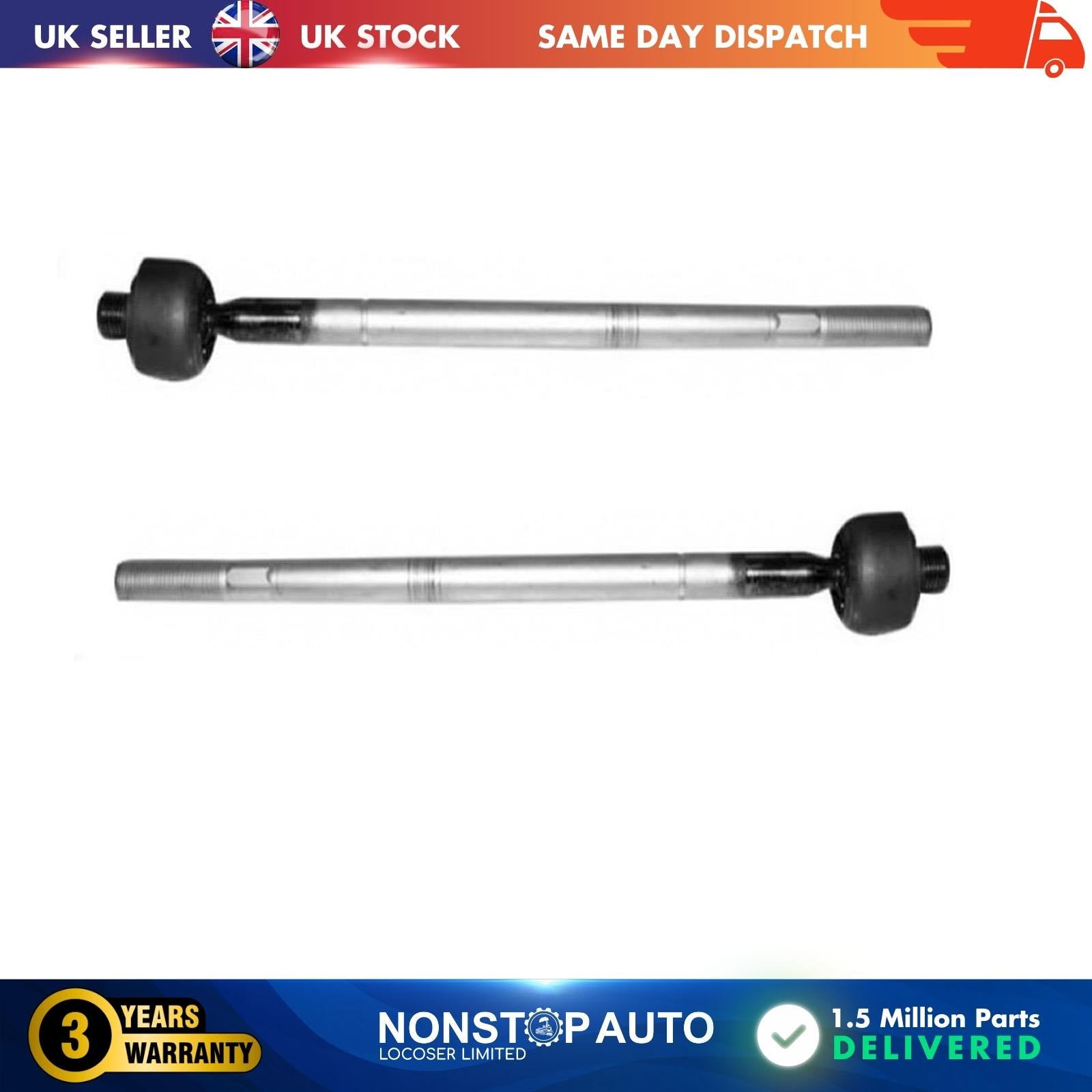 2x Steering axle tie rod ball joint stabilizer FORD Transit V184 V347 right thin / YC15 3L519 BA