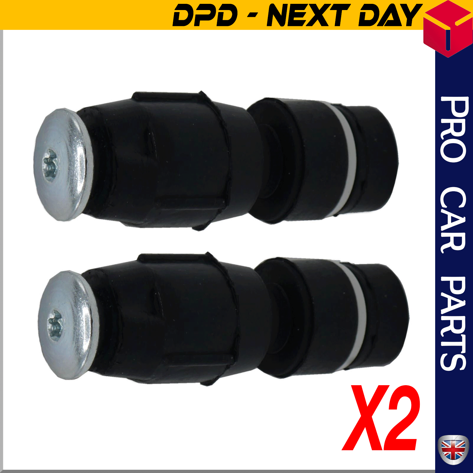 2X stabiliser anti roll bar bush kit PAIR 2X FOR RENAULT Clio Kangoo 7700799404
