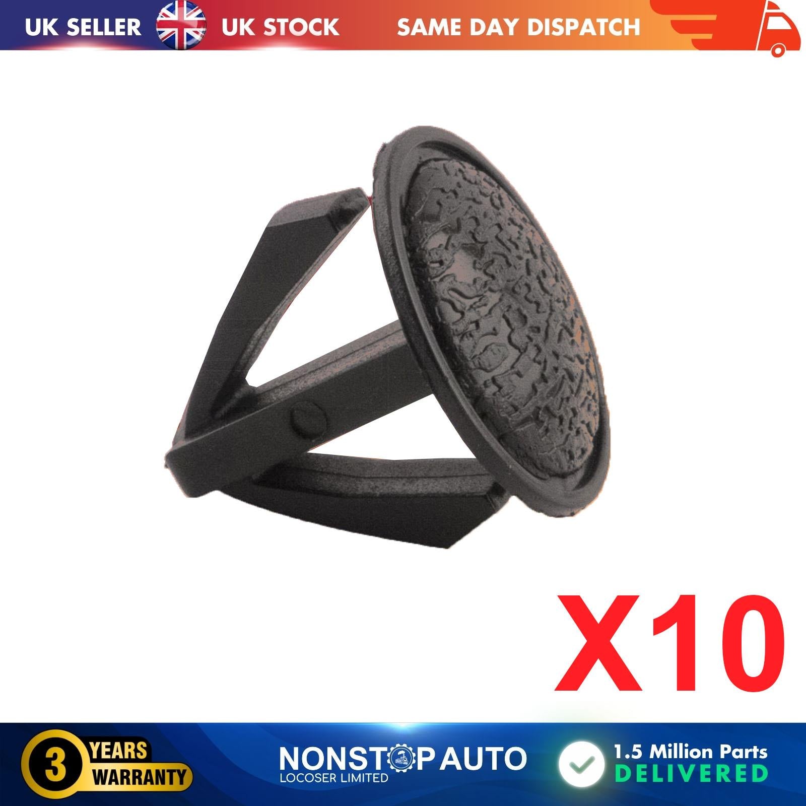10 X FOR HONDA Trim Panel Retaining Clips