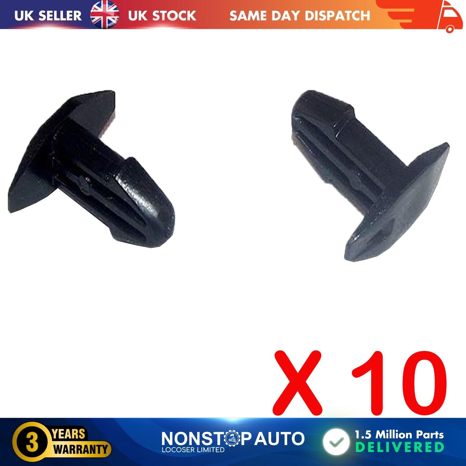 HONDA ACURA Cowl Vent Radiator Support Retainer Clips