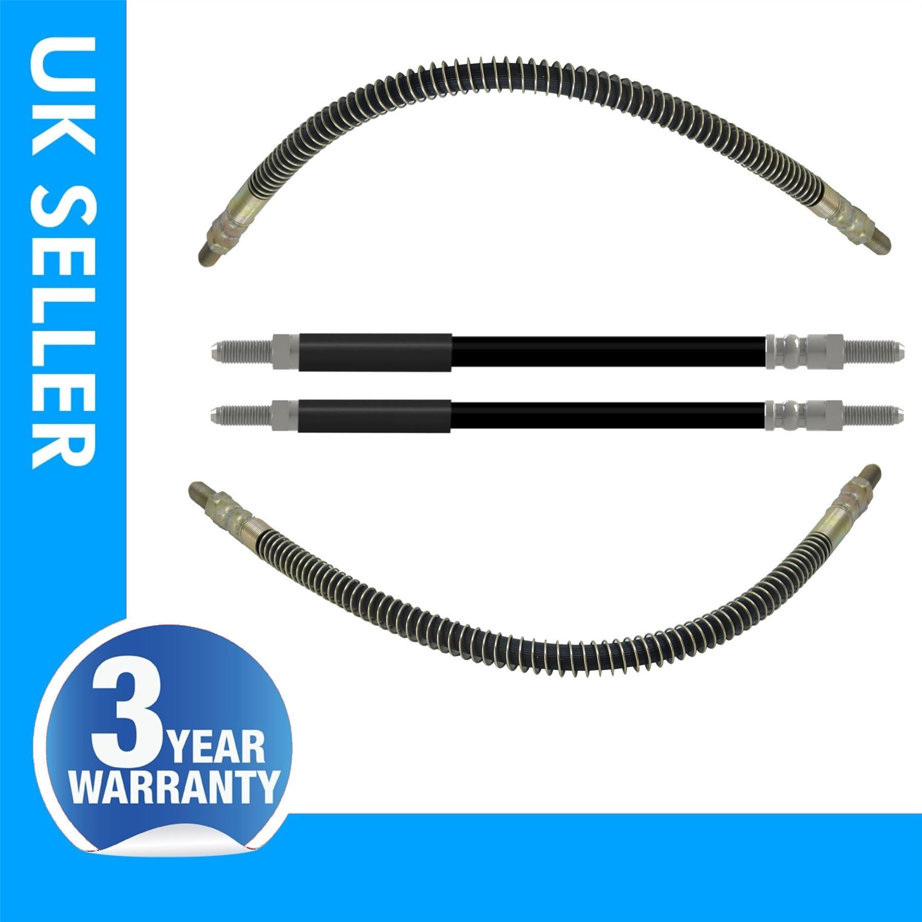 4X Front brake hose Pipe  For FORD P100 Mk1 Taunus 1572003