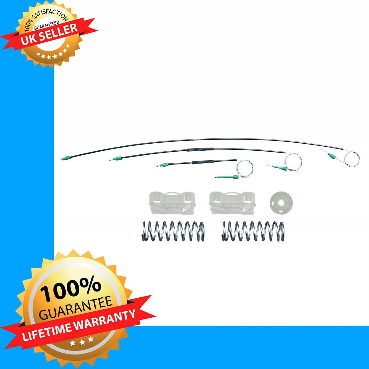 Fits LAND ROVER Freelander Window Regulator Repair Kit Front Left Side CUH000033