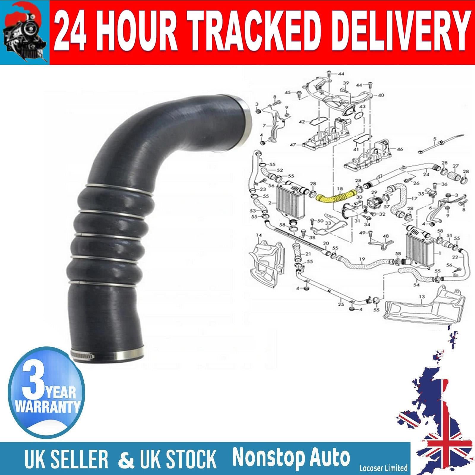 TURBO INTERCOOLER TURBO HOSE PIPE FOR  AUDI A6 2.7 3.0  4F0145738F