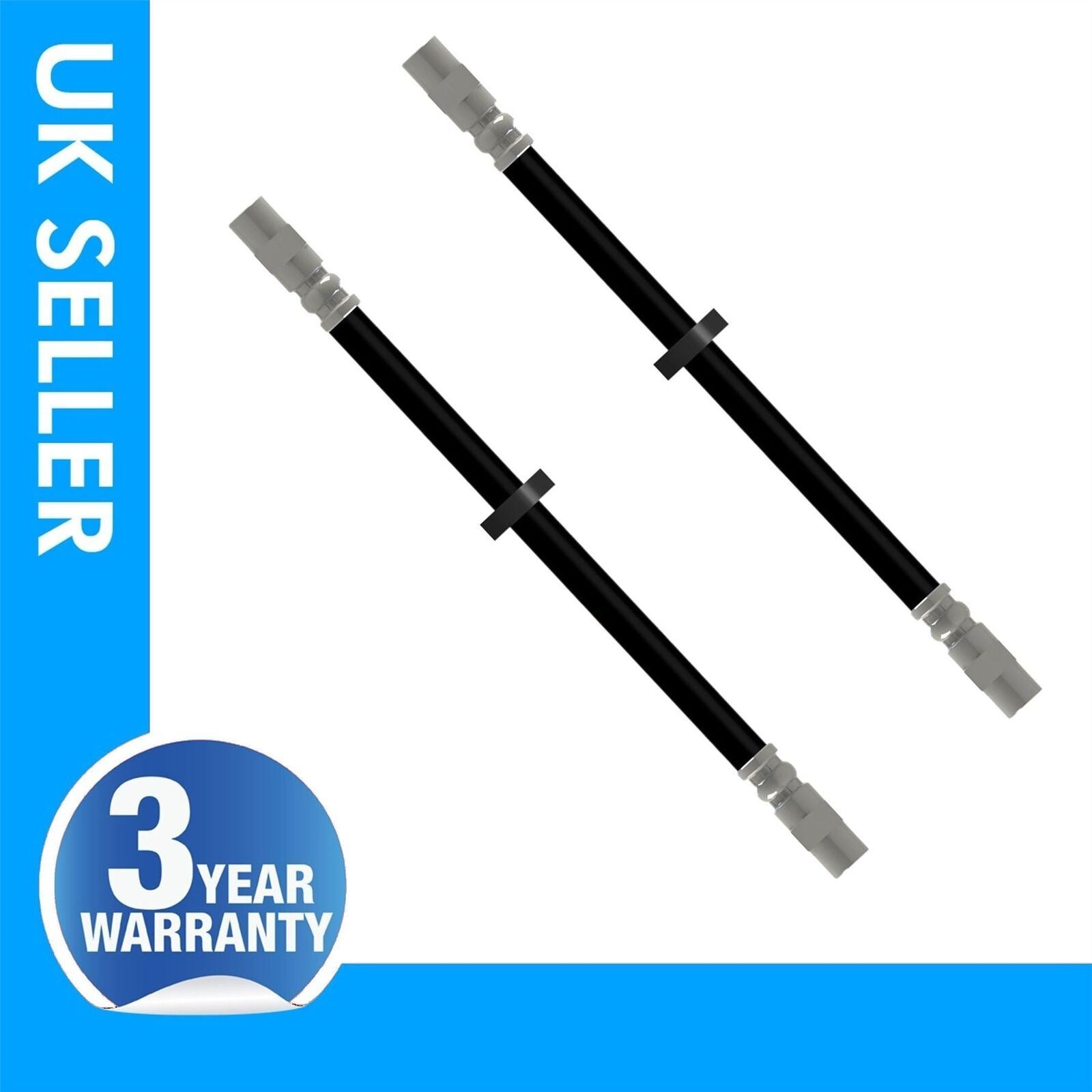 FOR VW Corrado Golf MK2 Passat Transporter T4 brake hose pipe Pair x2