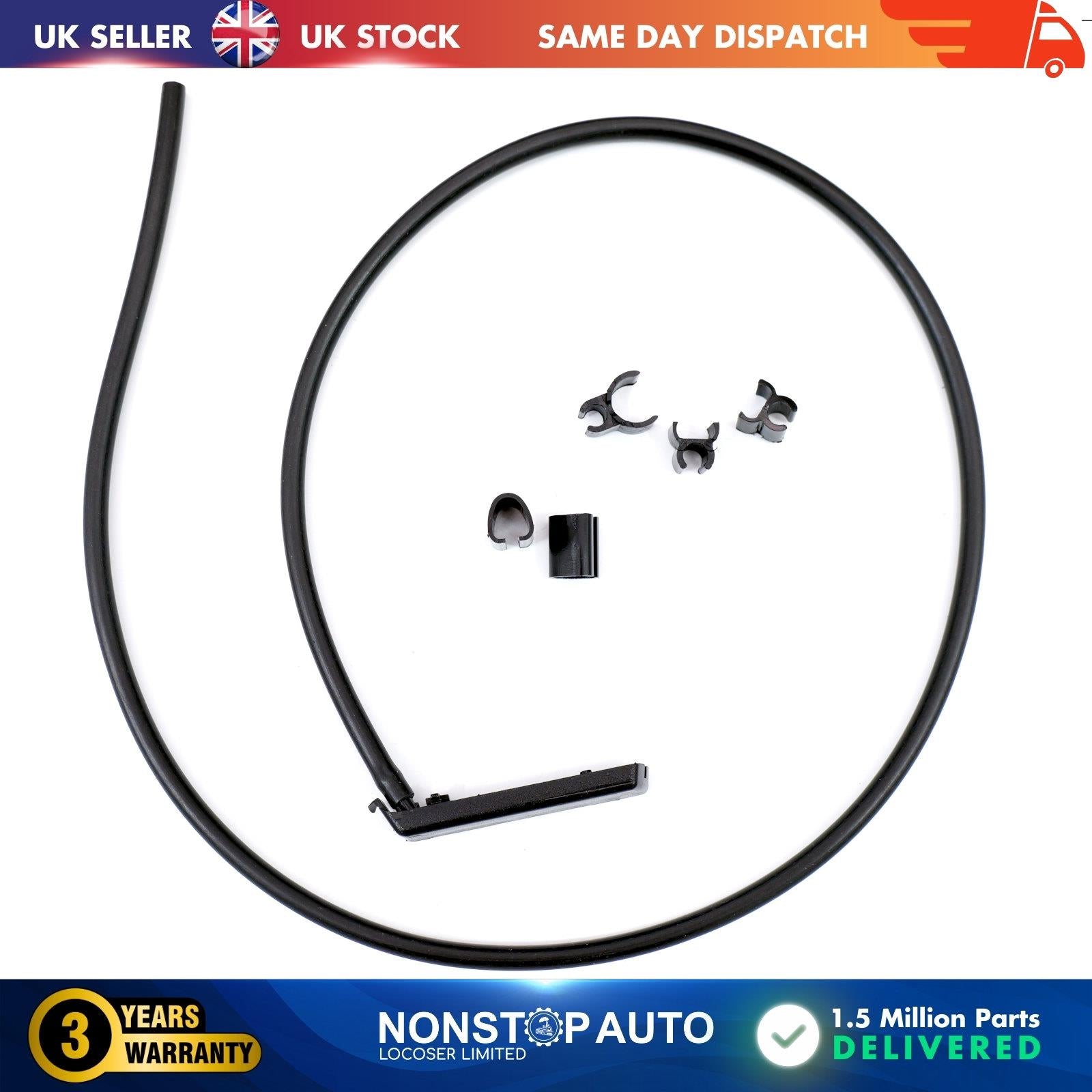 FRONT RIGHT WINDSHIELD WIPER ARM WASHER JET NOZZLE FOR PEUGEOT RIFTER PARTNER VAUXHALL COMBO CITROEN BERLINGO 9820344180