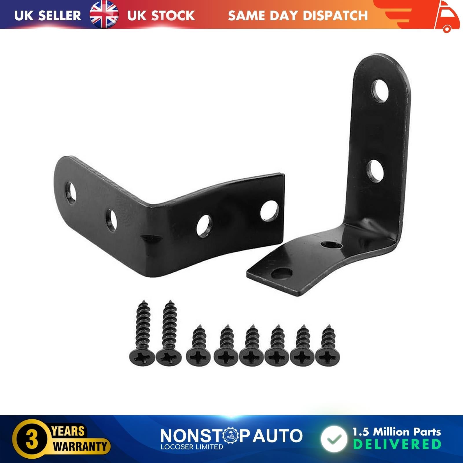 Glove Box Lid Hinge Snapped Repair Fix Kit Brackets Fits AUDI A4  8E2857035