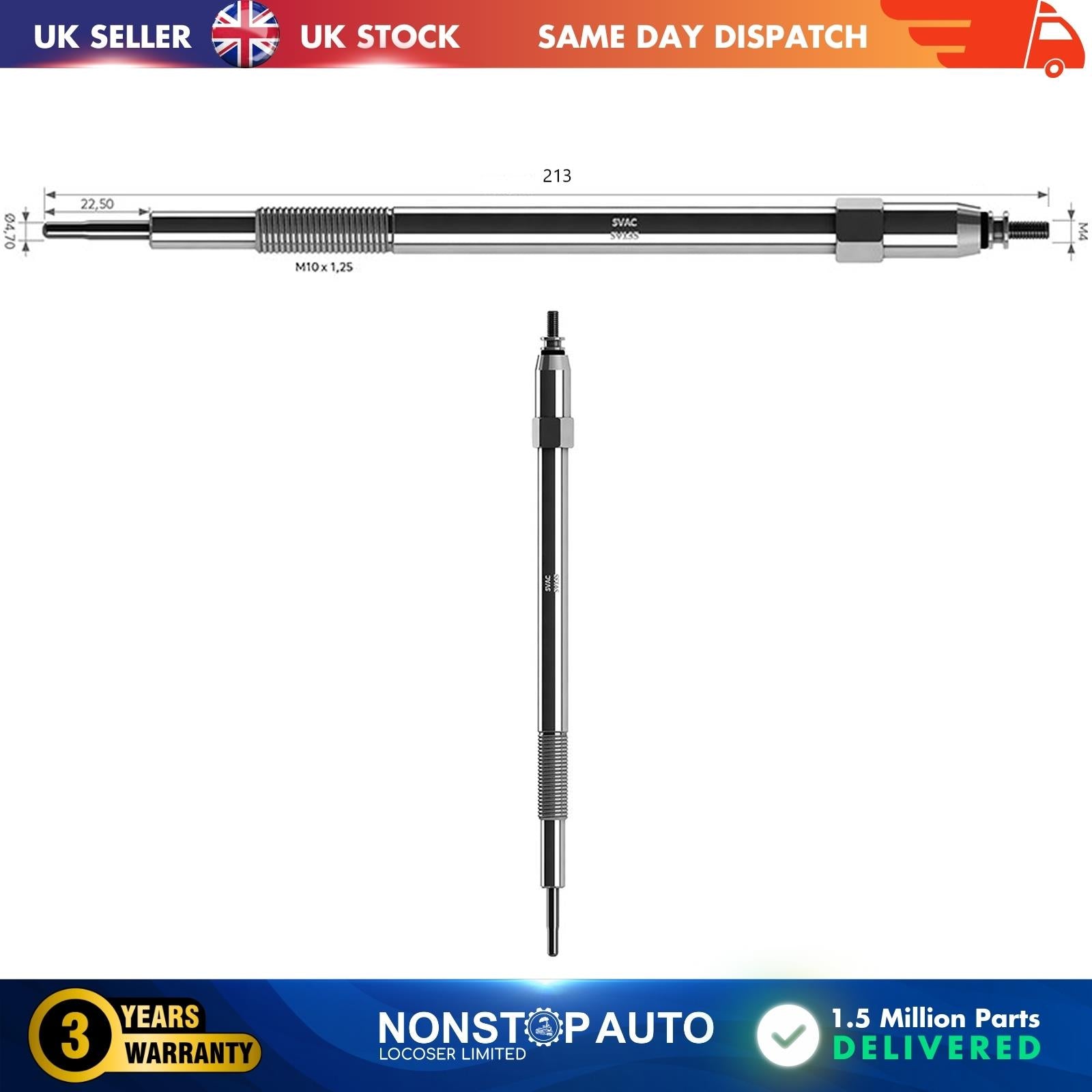 Glow Plug For ISUZU FSR 700 700S FSS 550 FVZ 1400 1825130430