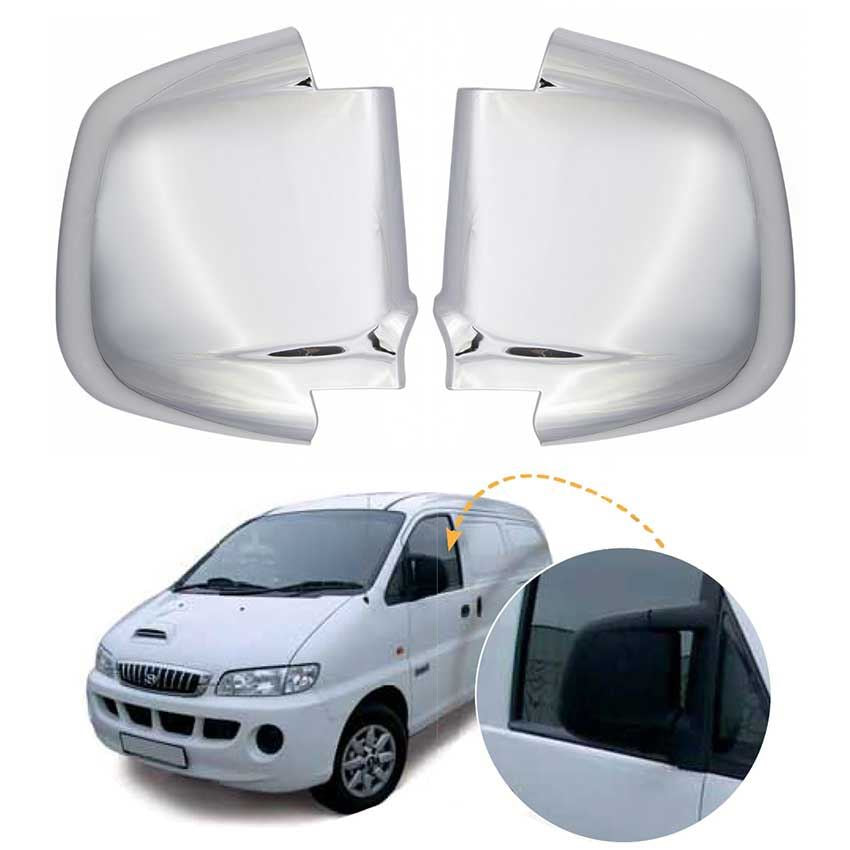HYUNDAI Starex 97-07 wing mirror cover cap chrome / left&right