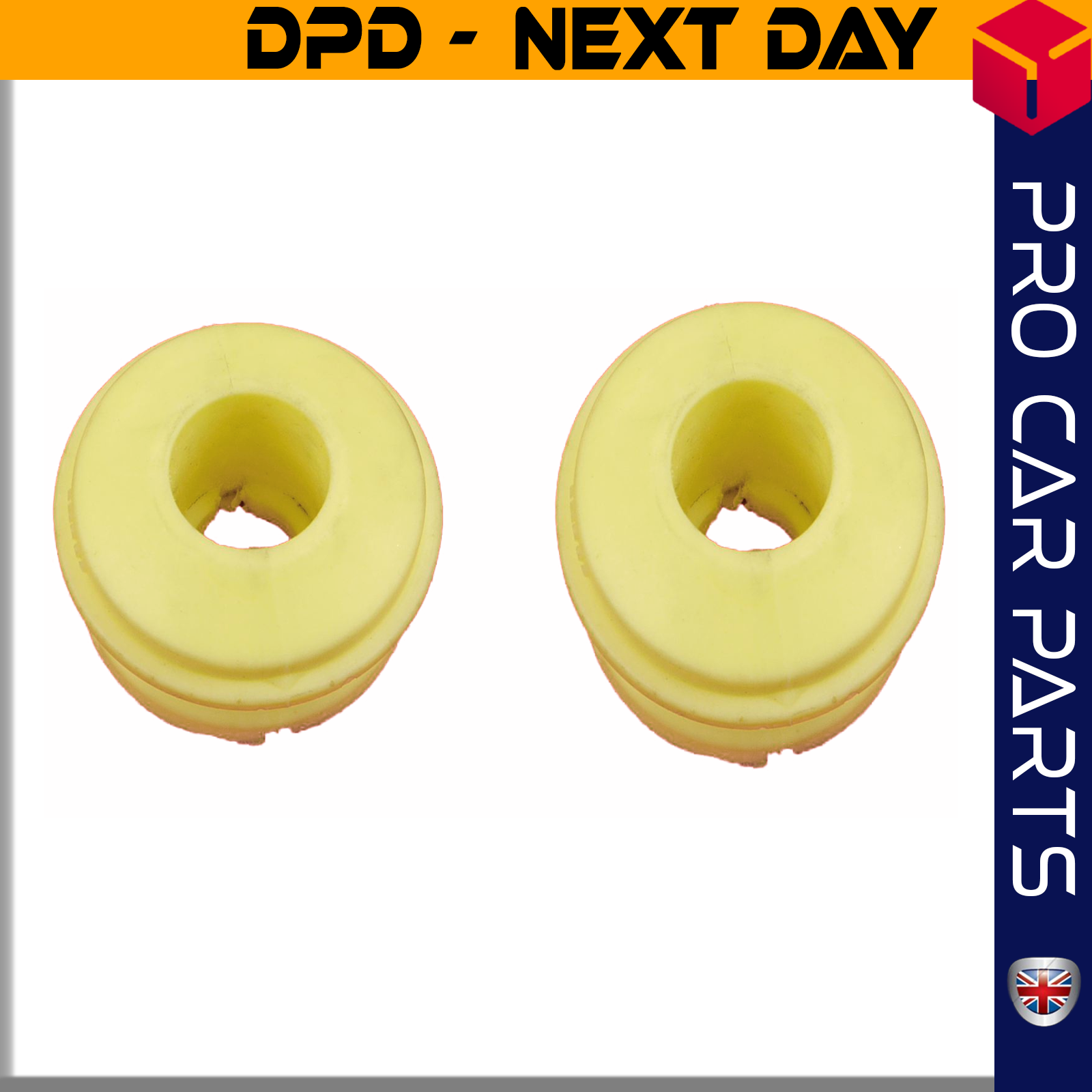 2 X suspension MOUNT RUBBER BUFFER FITS DAEWOO Nubira 344402