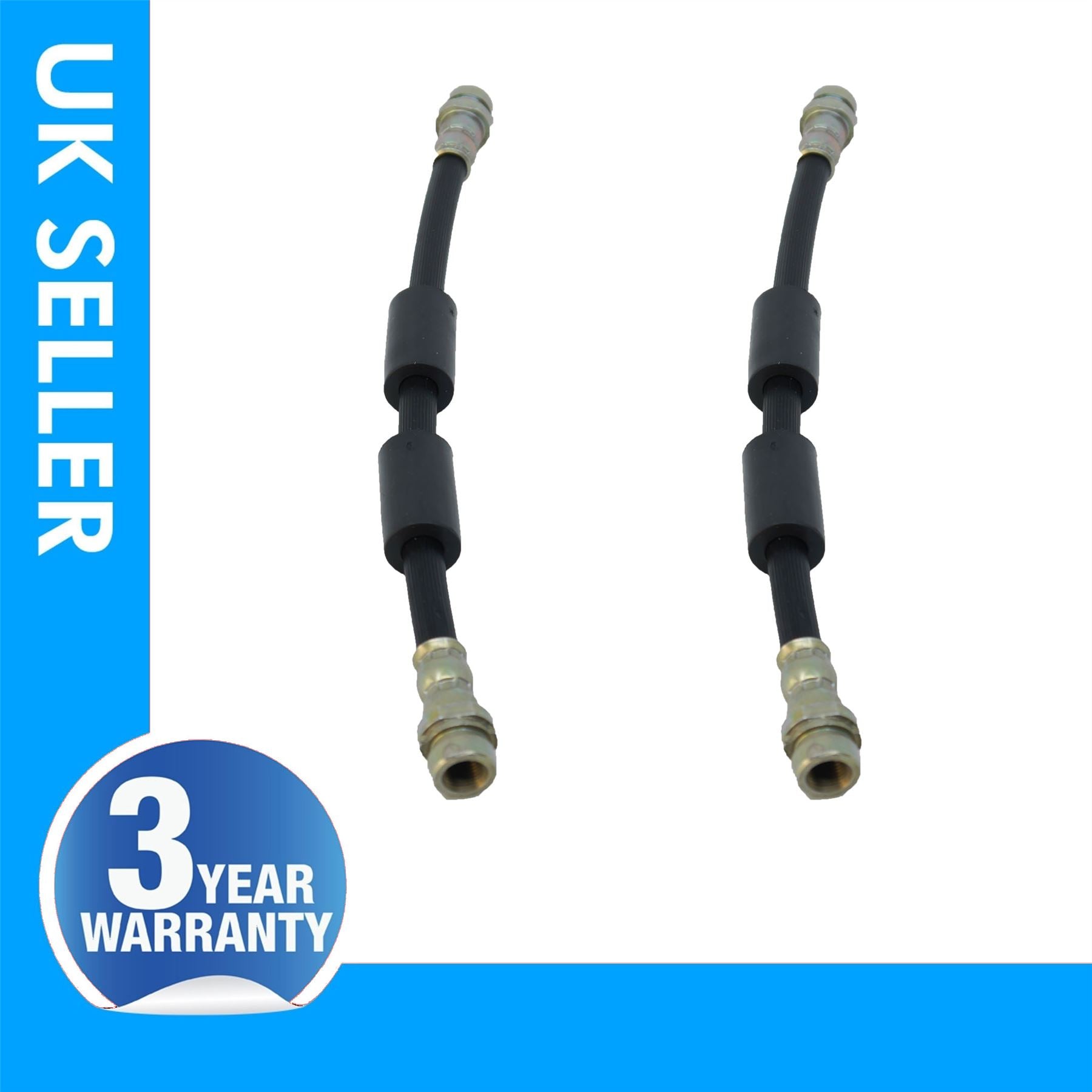 2 X Rear Brake Hose Pipe For FORD Fiesta Mk6 B-Max KA +III  8V512282AA