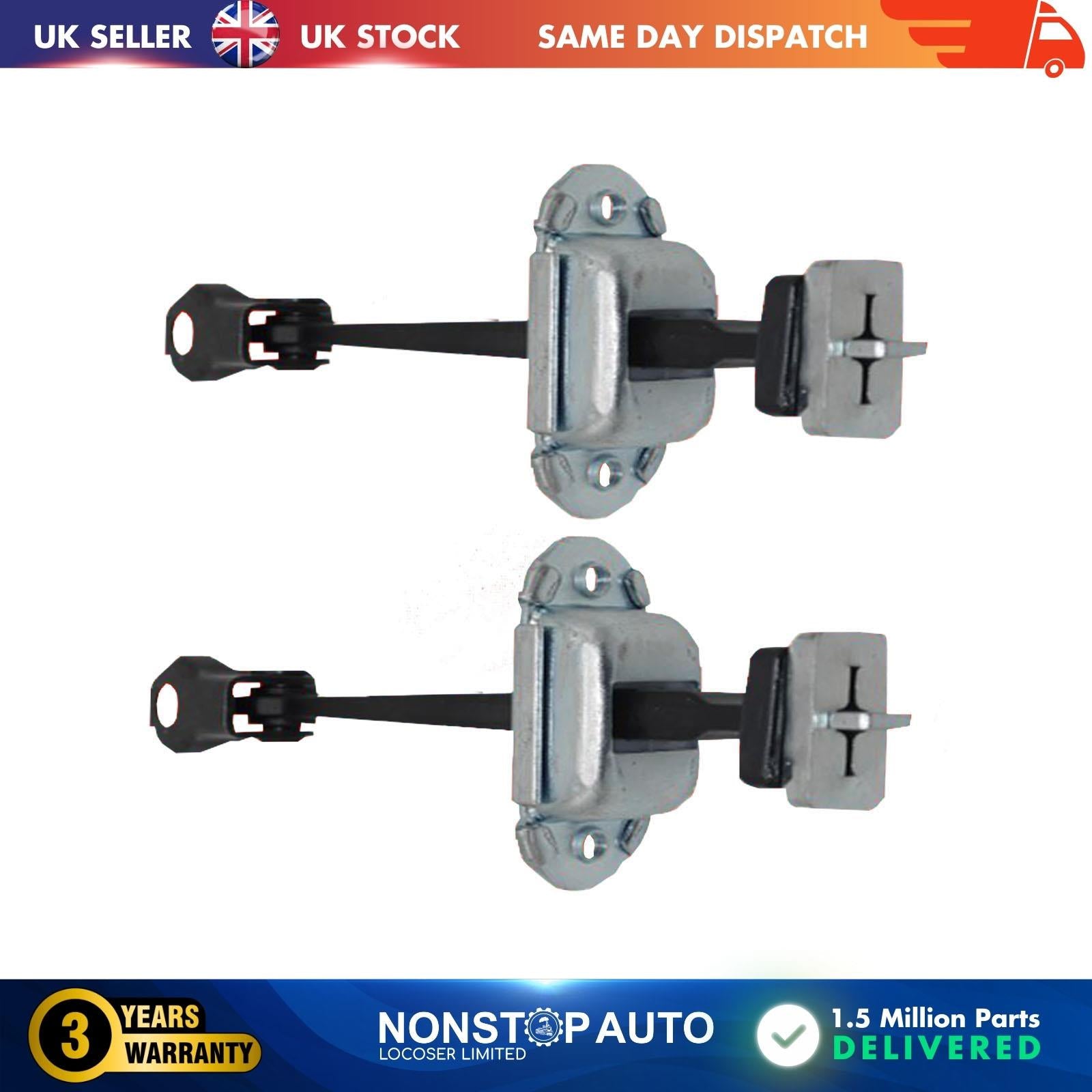 2 X Rear Door Hinge Stop Check Strap Limitery Right and Left Side Fits HONDA Civic VIII  72880SNLT01