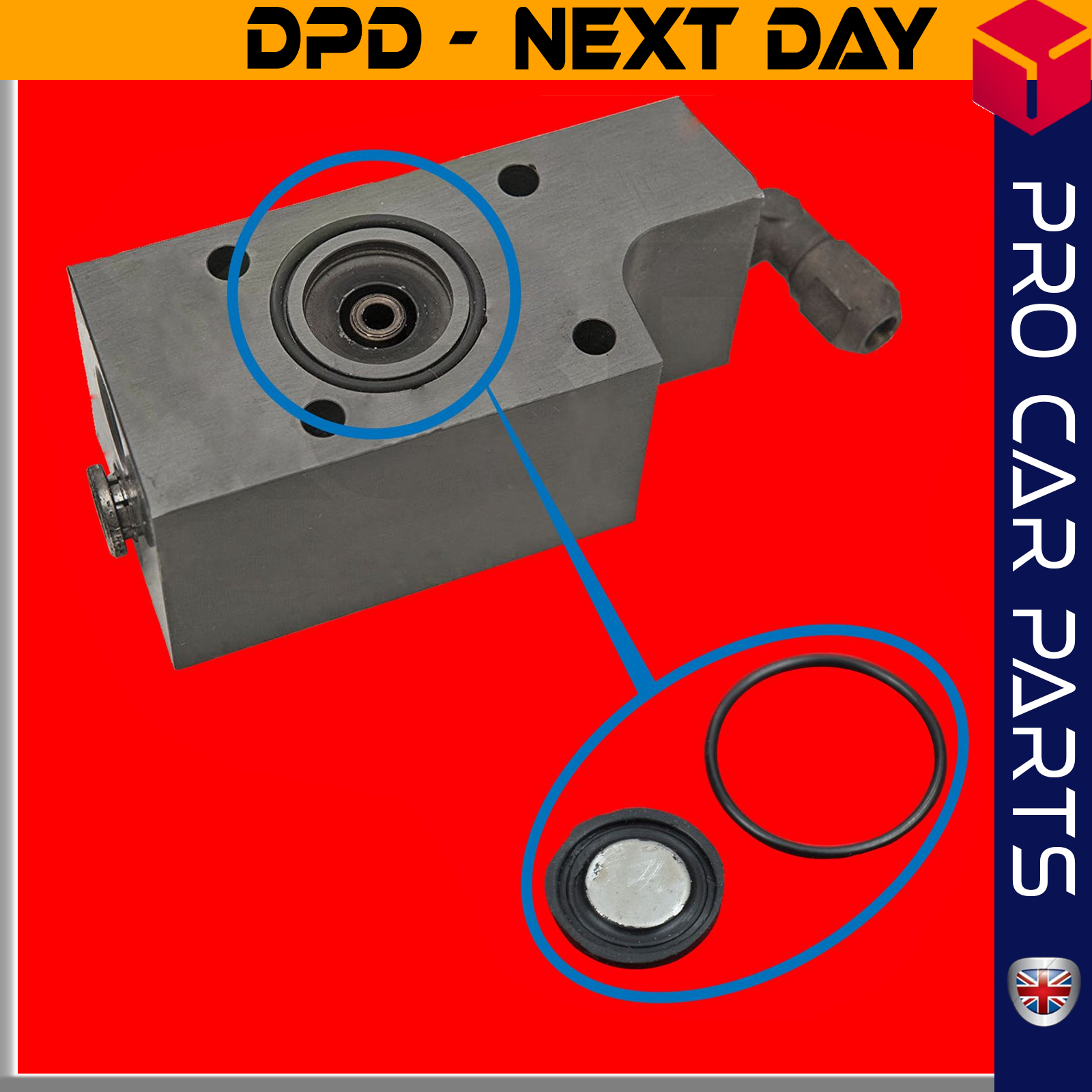 Eas Air Suspansion Valve Block Diaphragm Seal Replacement Fits RANGE ROVER P38