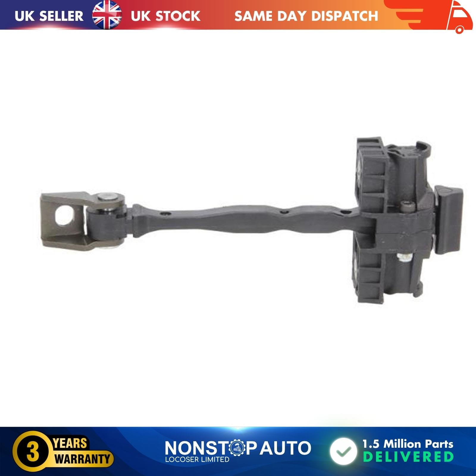 Rear Door Hinge Stop Check Strap Limitery Right or Left Side Fits SKODA Fabia Mk3 6V0839249