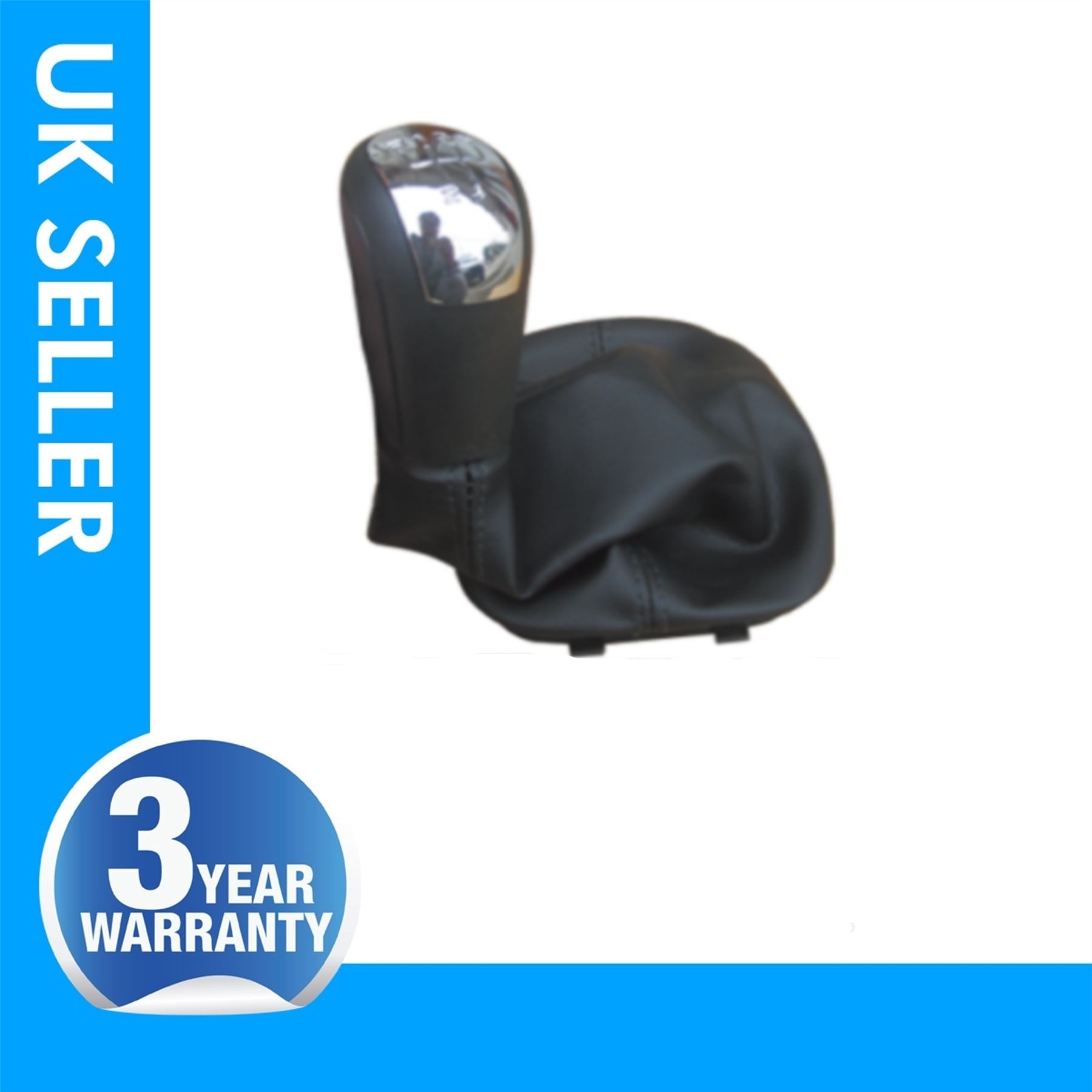 SKODA OCTAVIA FABIA GEAR KNOB AND GAITER COVER 5 SPEED
