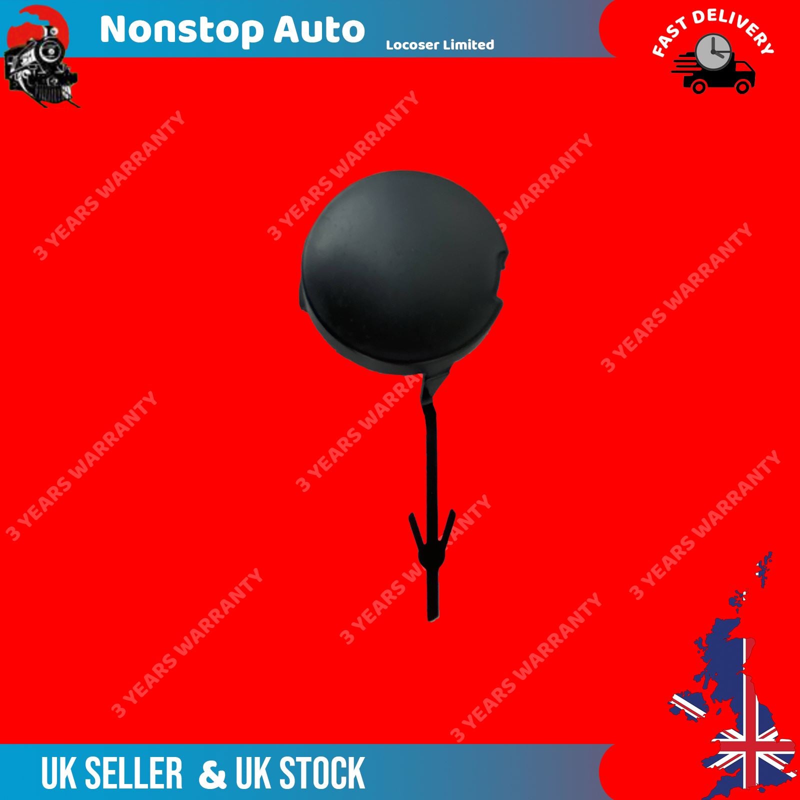 FRONT BUMPER TOWING EYE HOLE COVER CAP FLAP FITS RENAULT  CLIO MK4 BOX-HATCHBACK CLIO GRANDTOUR MK4 ESTATE 511801872R