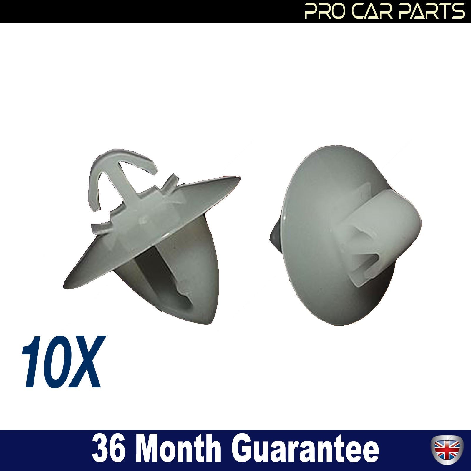 10X FITS ALFA ROMEO IVECO Door Moulding Panel Clips