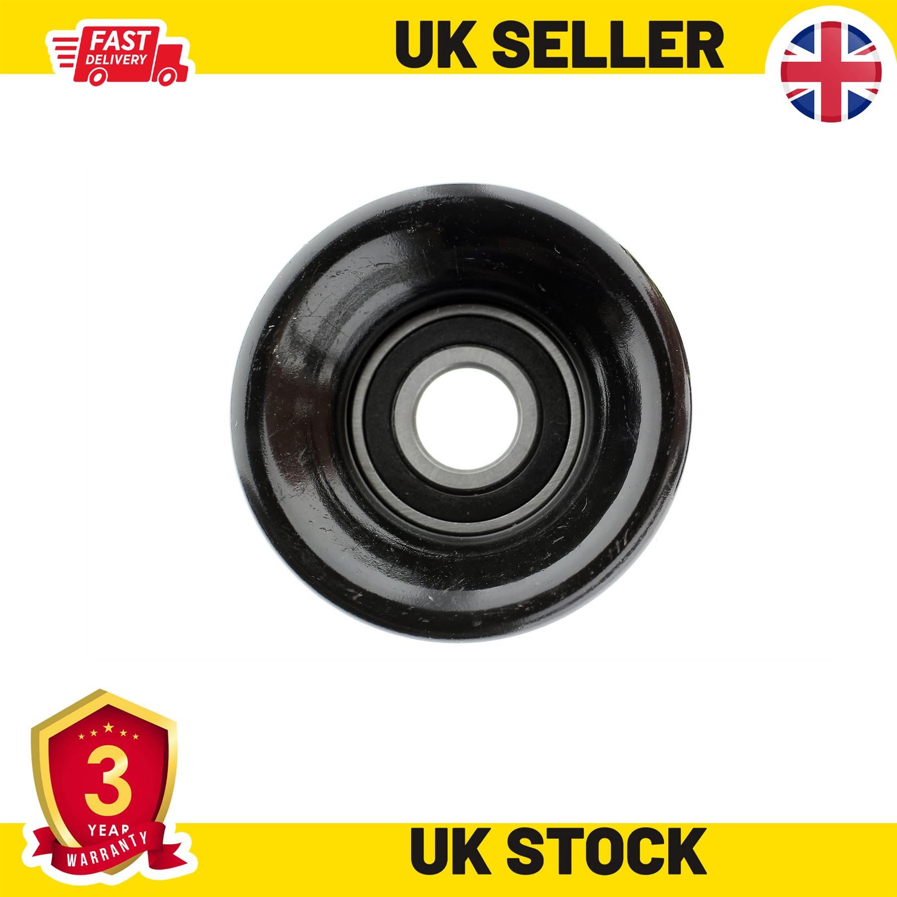 Fan Belt Tensioner Pulley Fits FORD Transit MK6 2.4 RWD LTI TX LDV Convoy 1770837