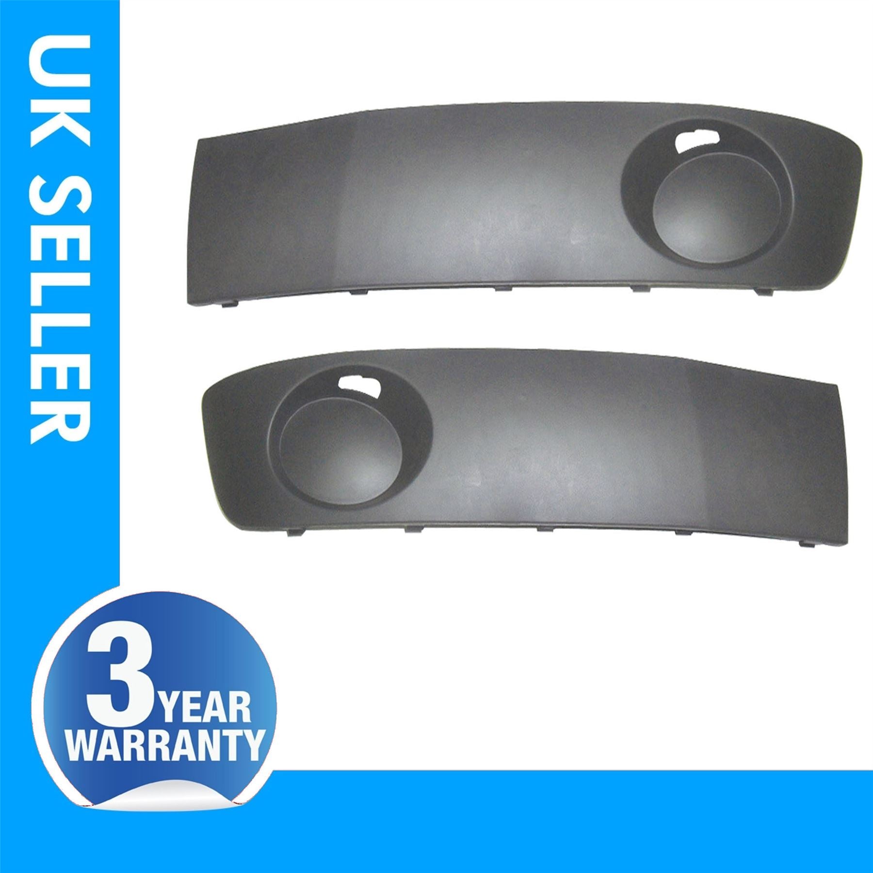 2XFRONT BUMPER GRILL TRIM Fog Light FOR VW TRANSPORTER T5 7E0807489&7E0807490