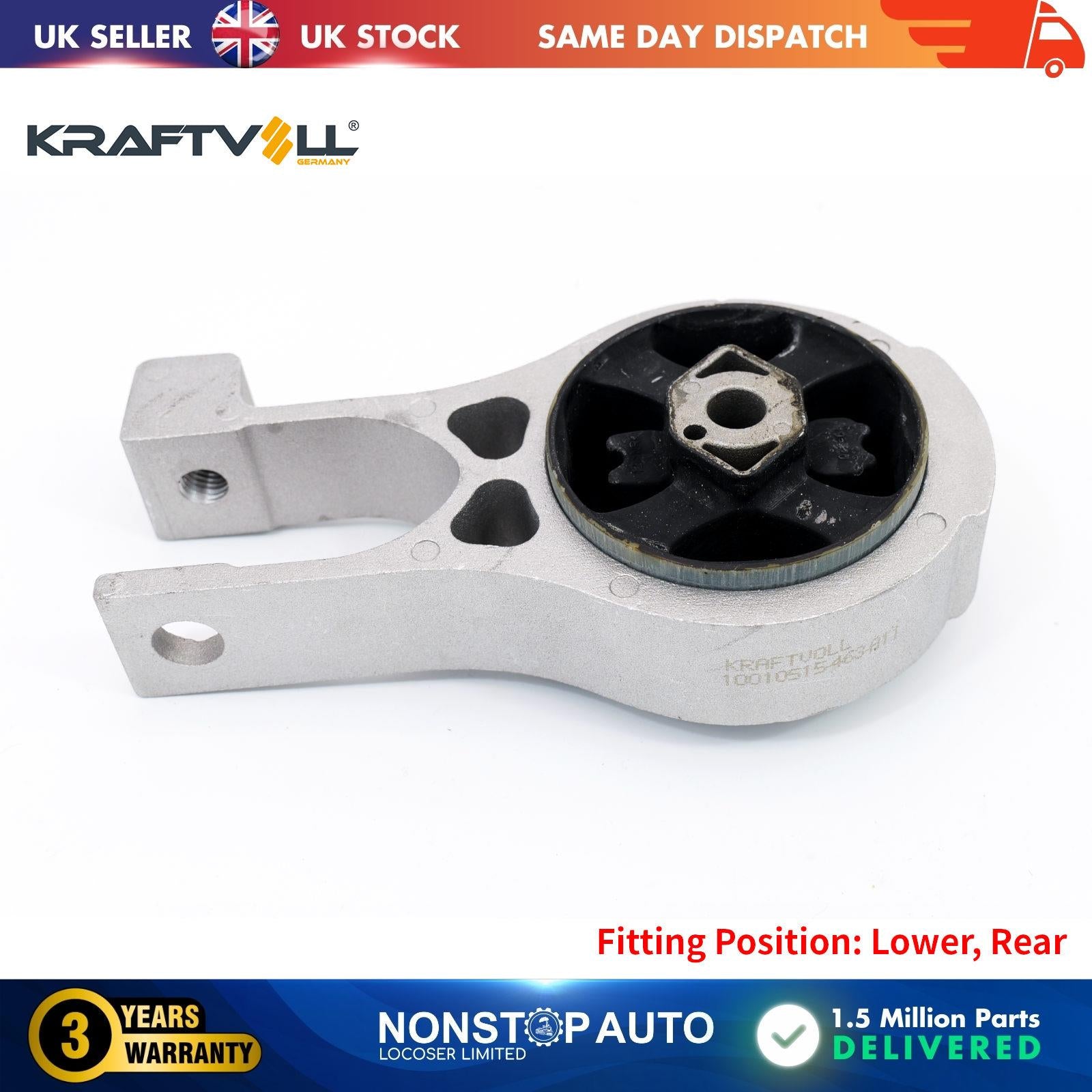 REAR ENGINE MOUNT FOR PEUGEOT 407 508 807 Expert CITROEN C5 C8 Dispatch FIAT Scudo 1806.H4, 9683029080
