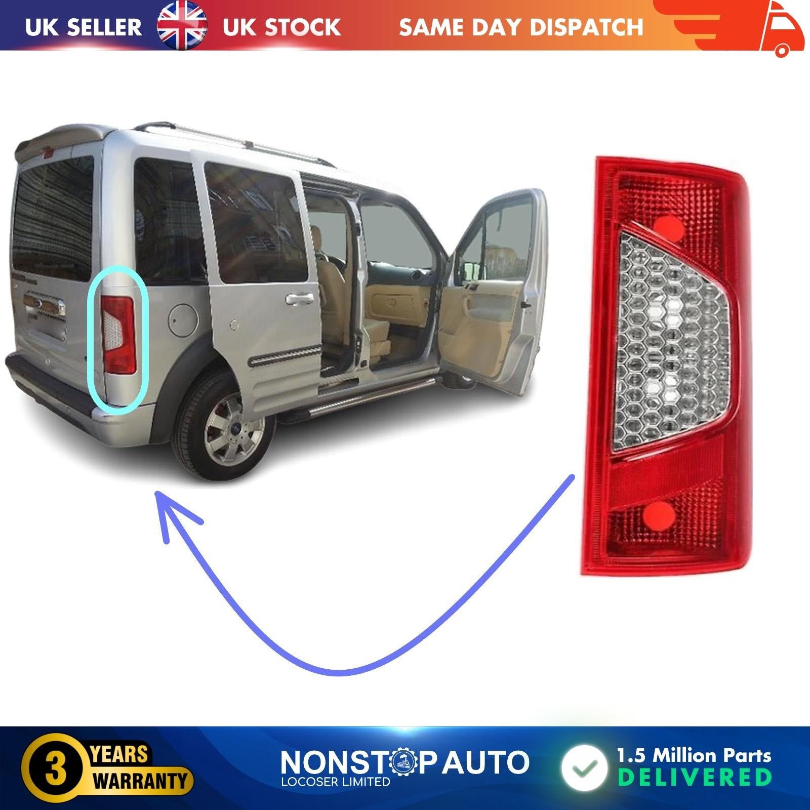 Tail Light Lamp Rear Right Side Fits FORD Connect 2009-2013 9T1613405