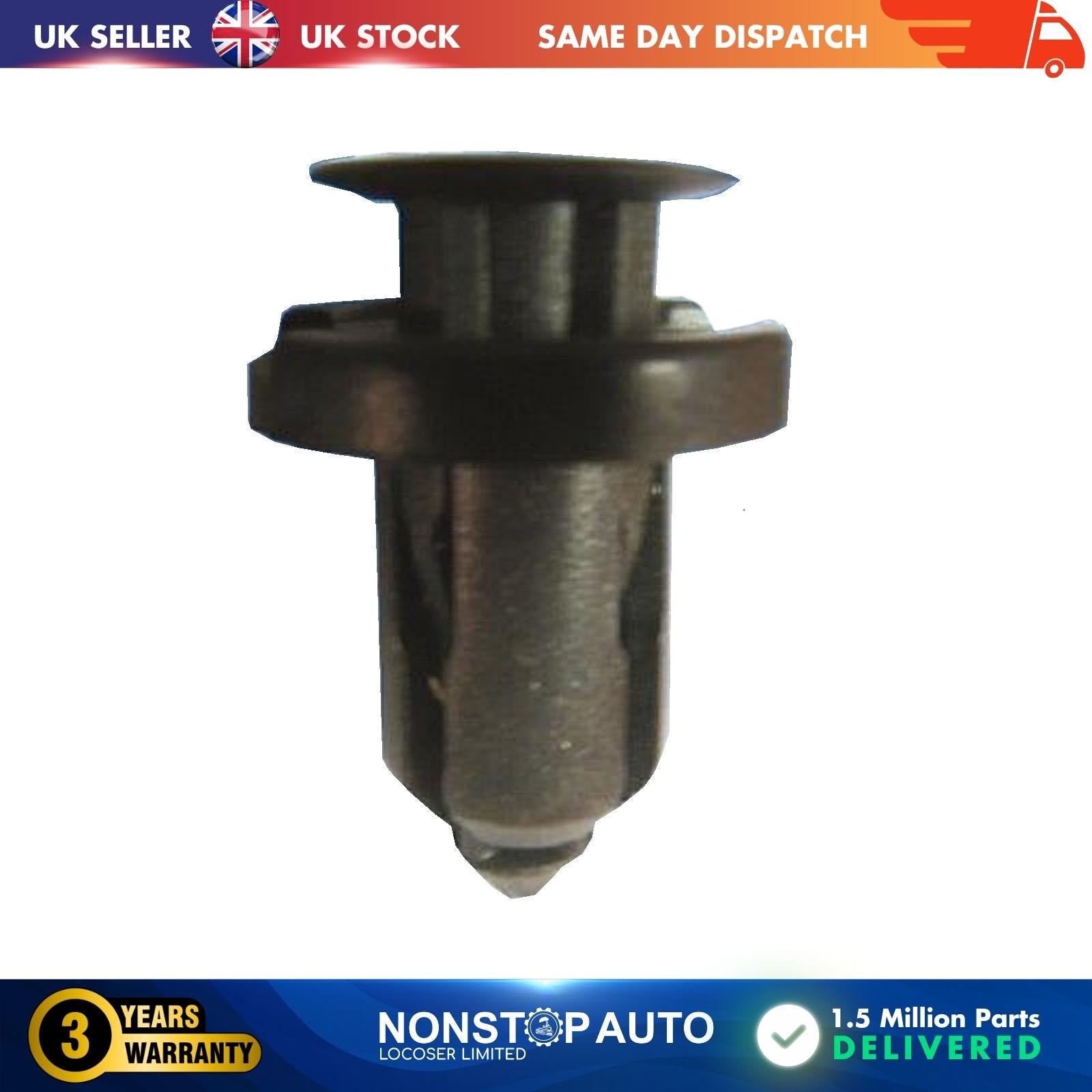 10X Bumper Front Grill Trim Wheel Arch Clips For NISSAN Micra Almera Qashqai