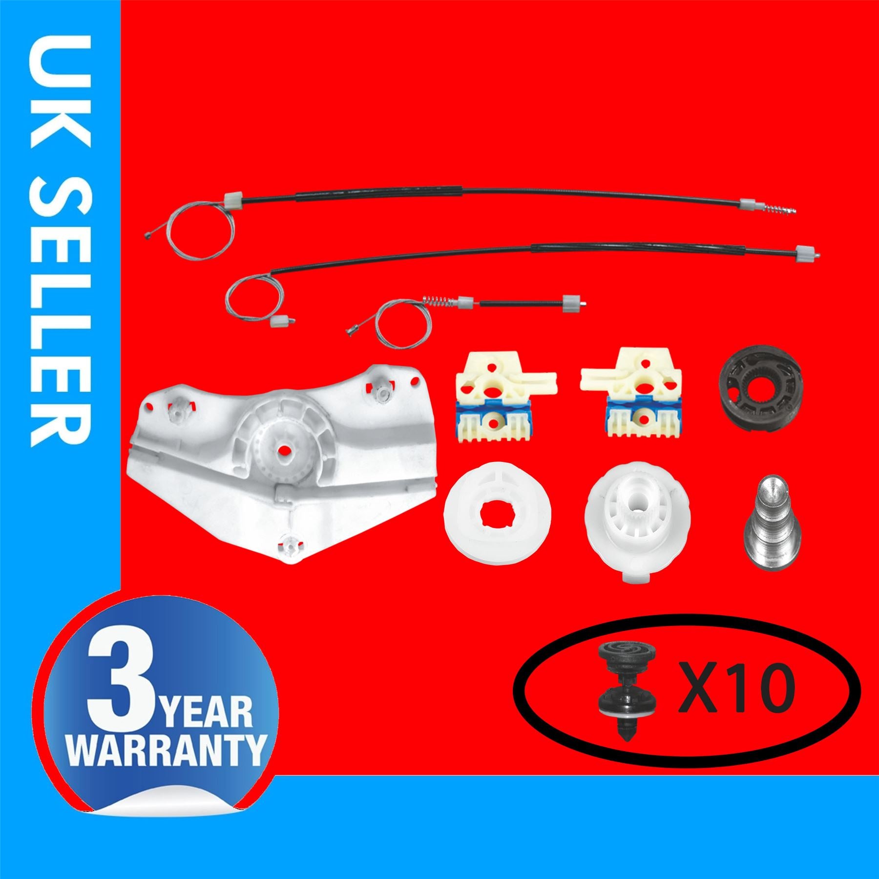 For VW Jetta Window Regulator Repair Kit Right Hand Side (2011-2013)