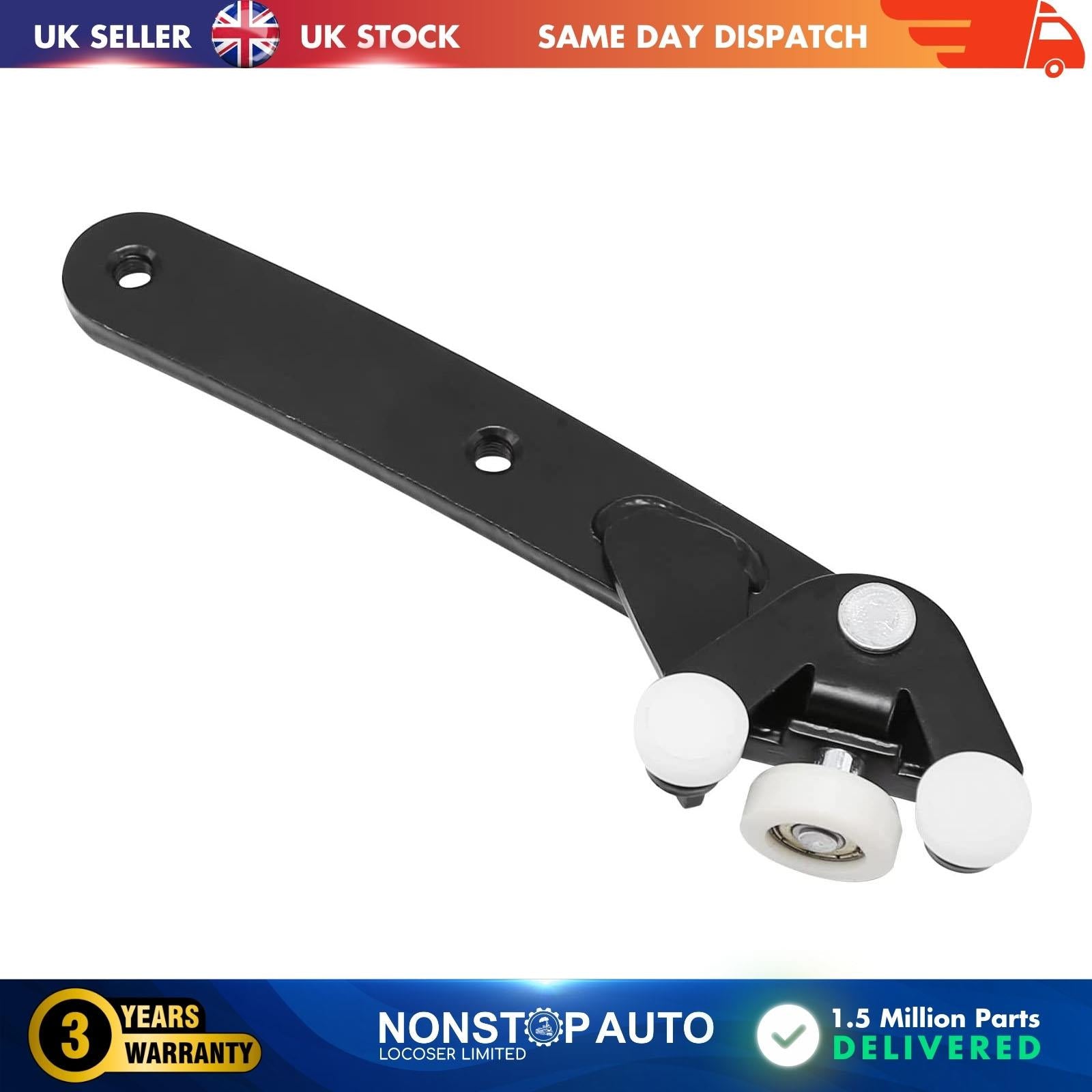 Sliding Door Roller Guide Hinge  Bottom Left Fits VW Caddy  2K0843397A