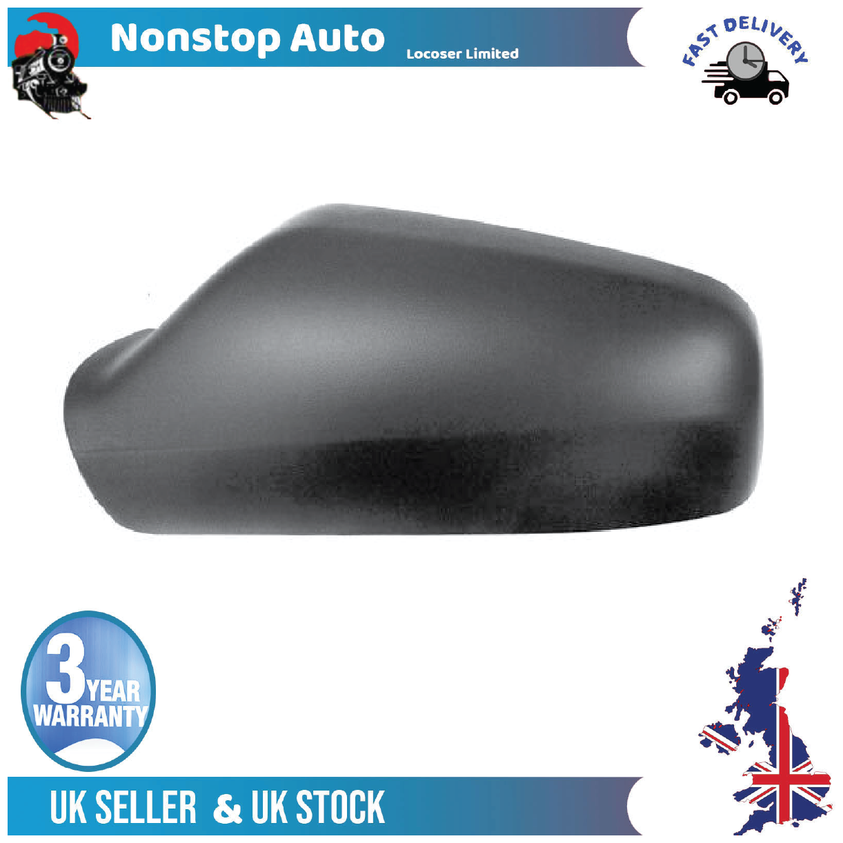 wing mirror cover Left Side For VAUXHALL Astra G 6428741