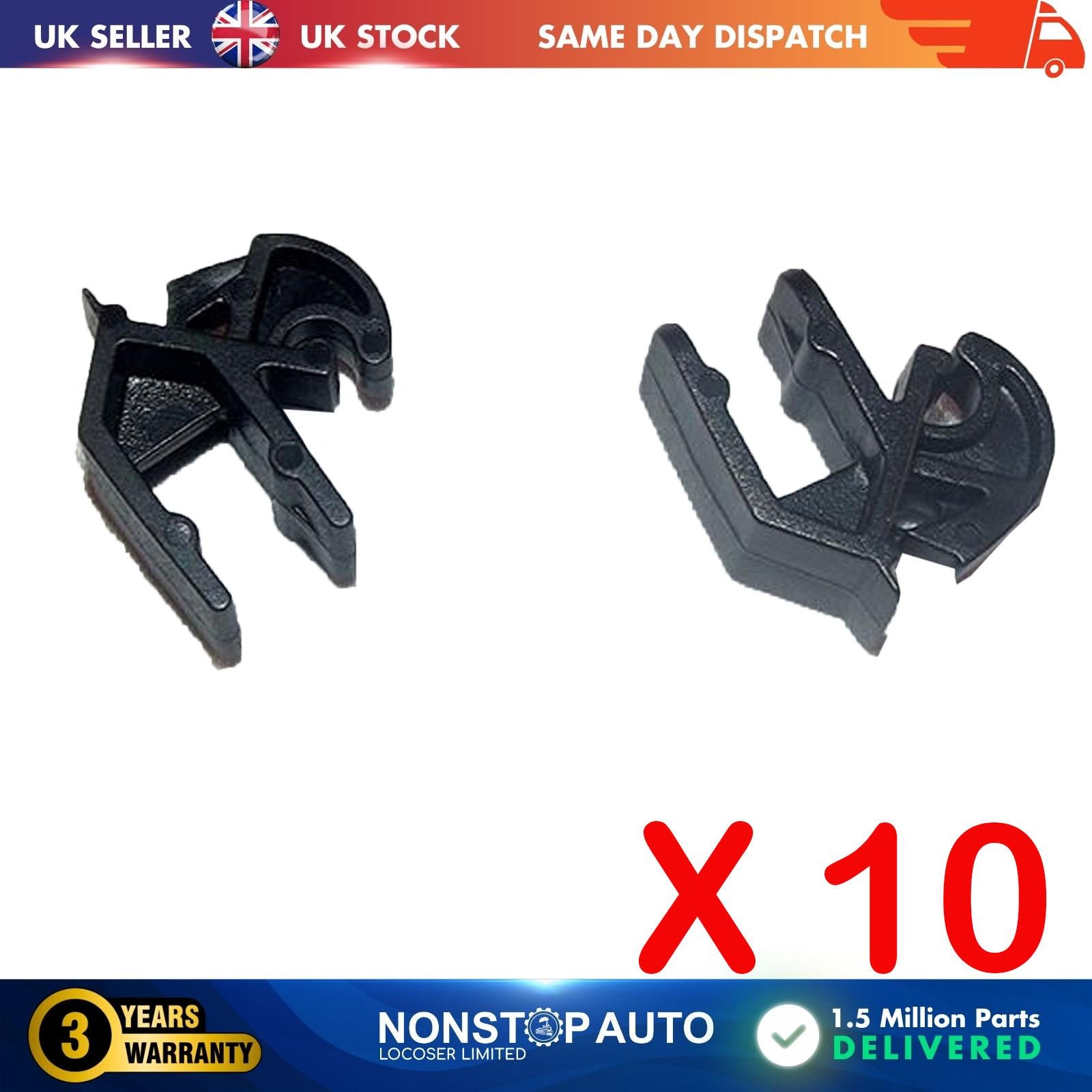 5X Hood Bonnet Stay Trim Retainer Clips For FORD Capri Cortina Escort Fiesta