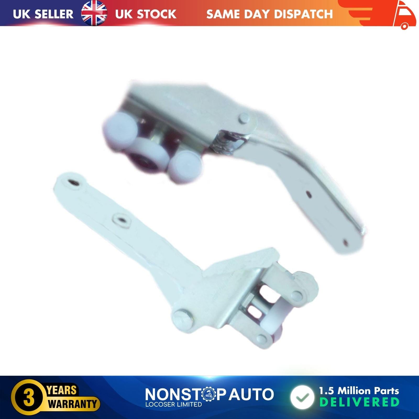 Sliding Door Roller Guide Hinge Middle Left Fits VW Transporter T4