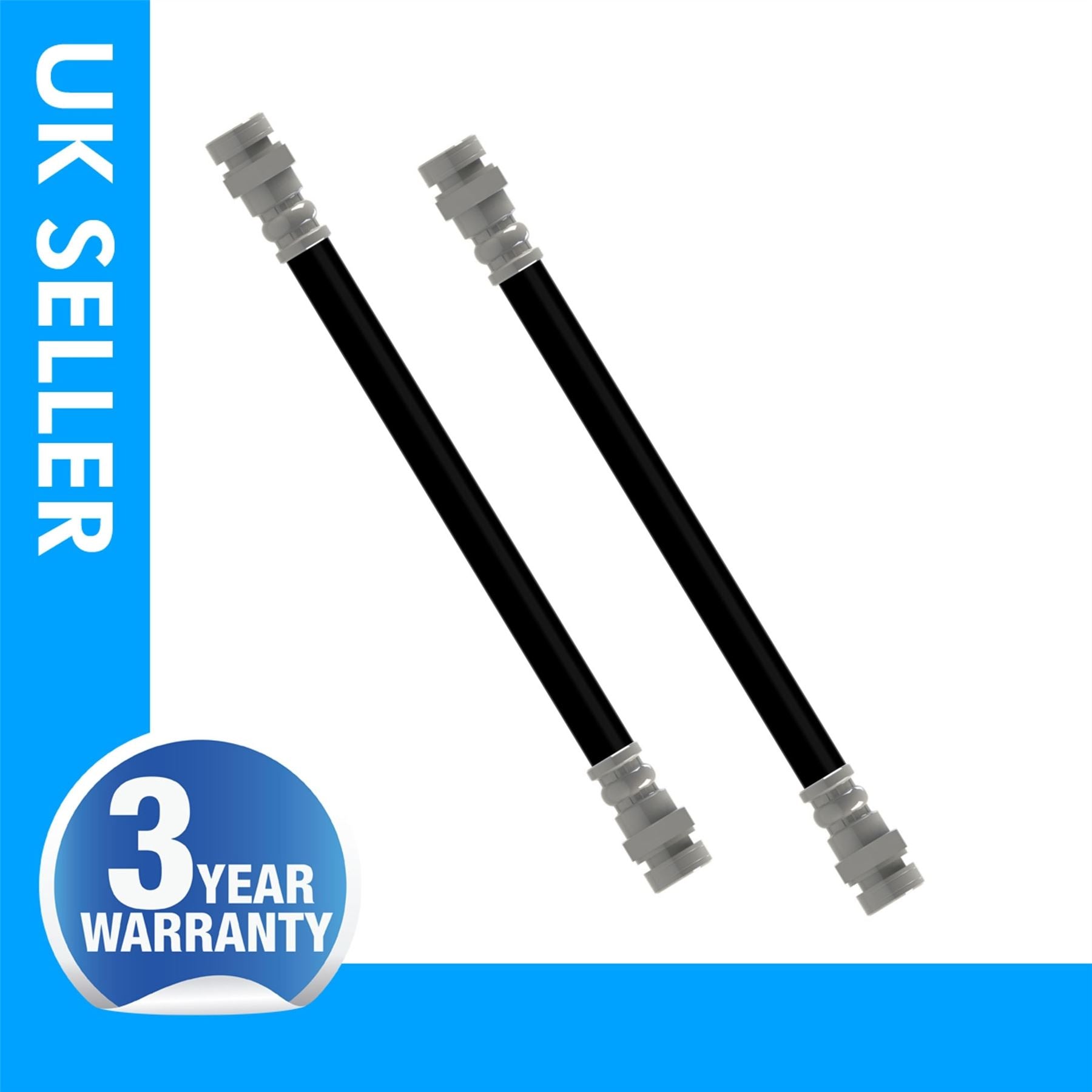 2X Front Brake Hose Pipe For MITSUBISHI  L200 Pajero I HYUNDAI  Galloper I Grandeur  MR129772