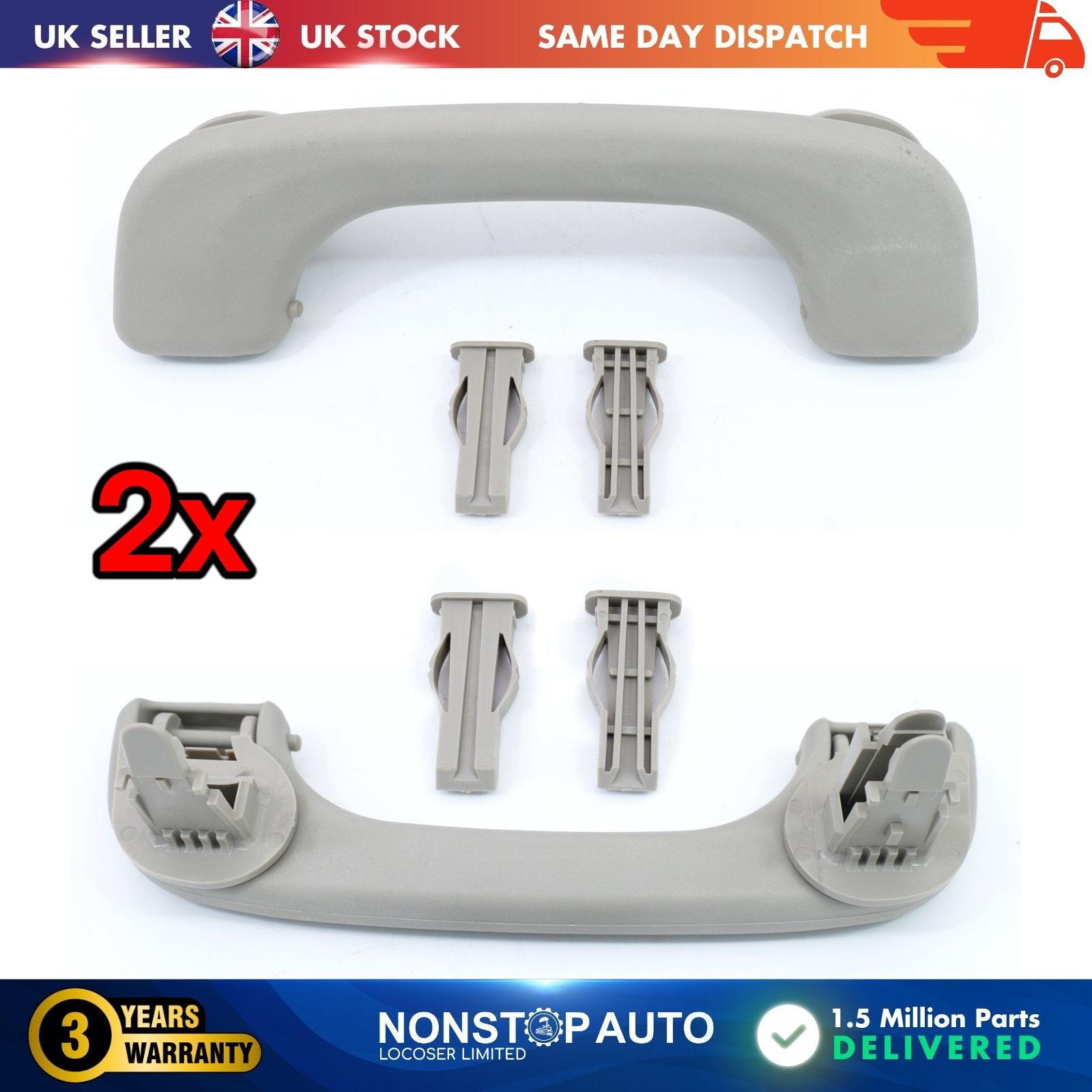2X Roof Grab Handle Fits RENAULT Megane MK2 Scenic MK2 Clio MK3 8200384109